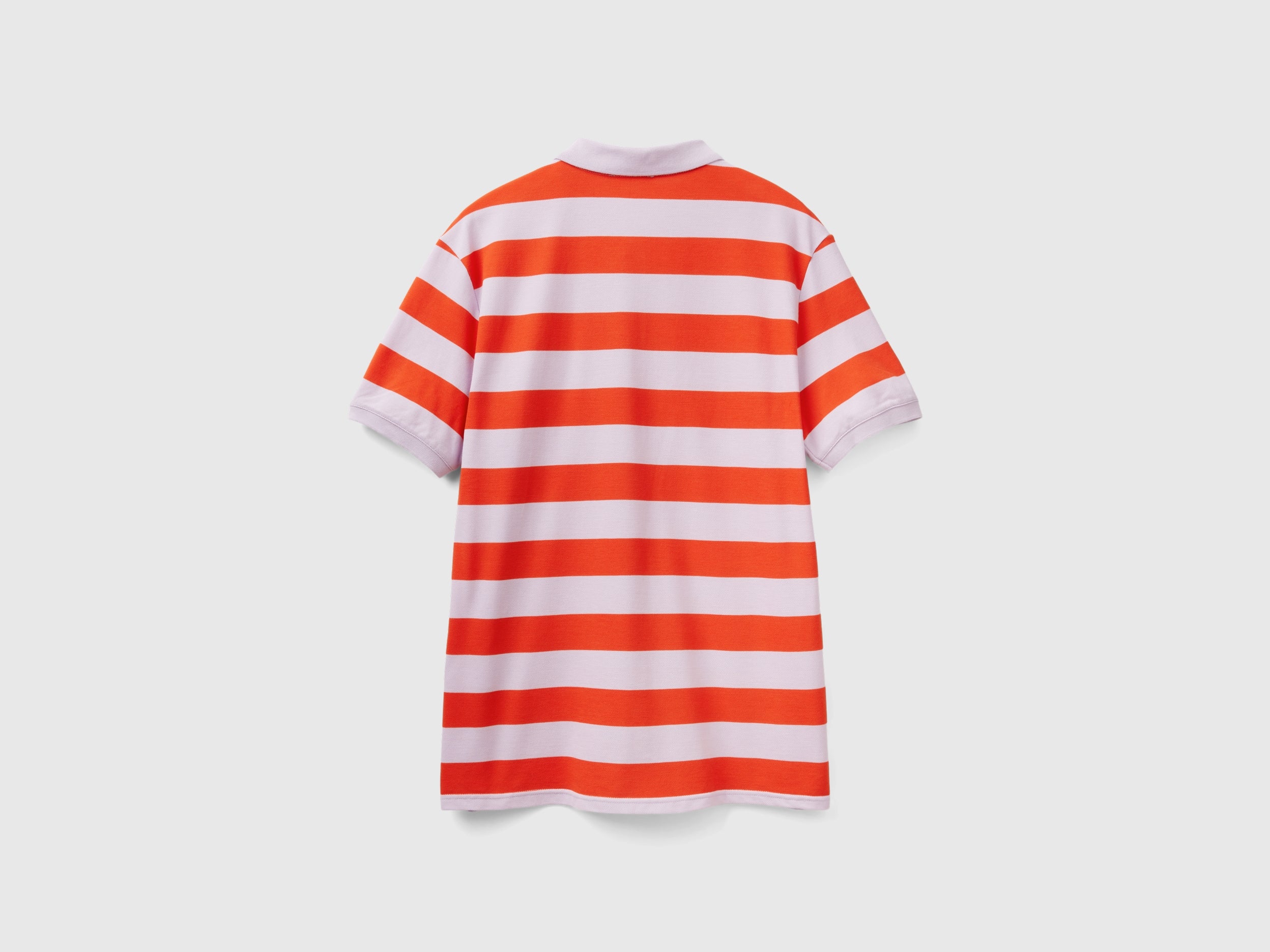 Polo a righe lilla e rosse - Image 2