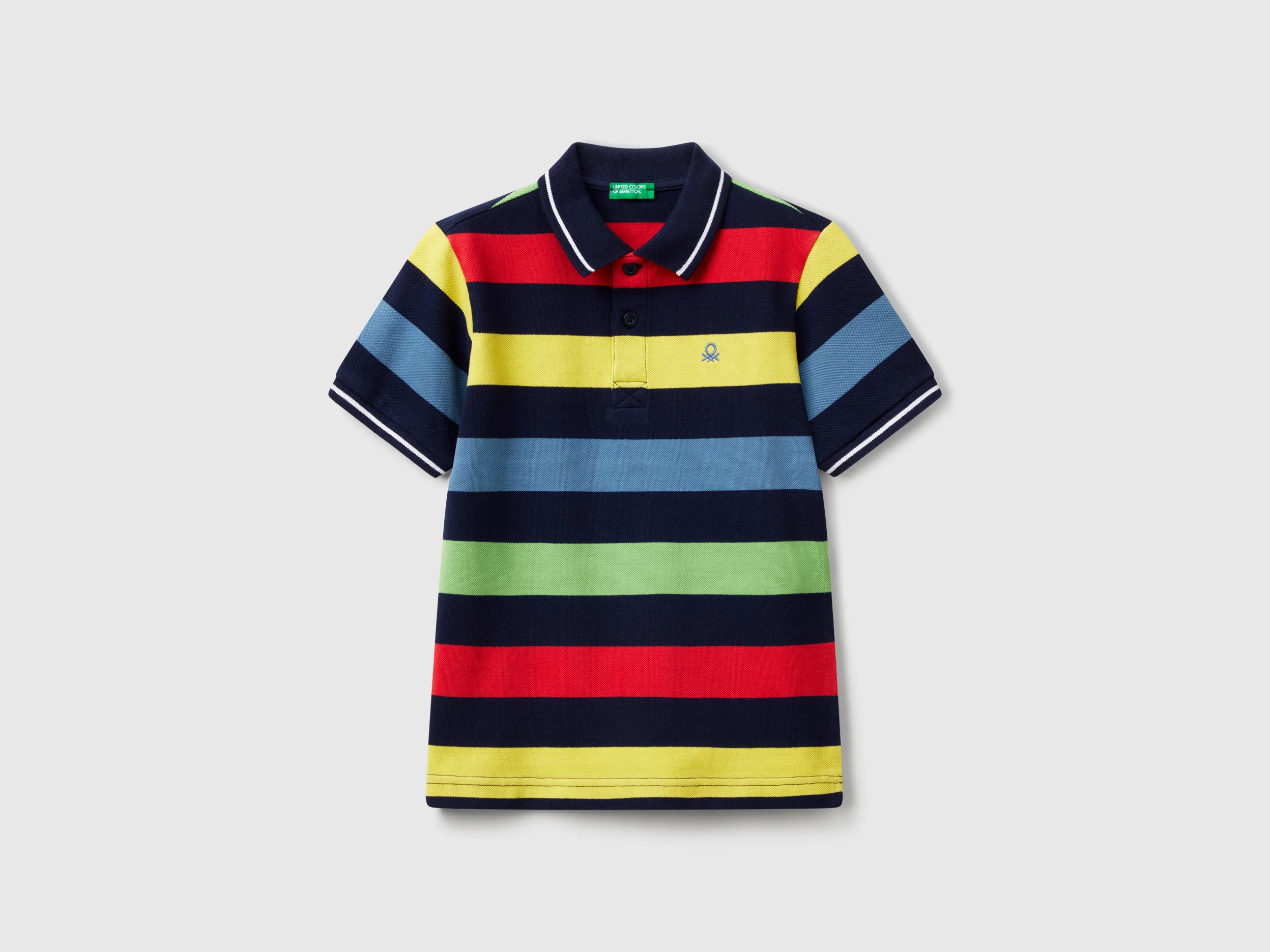Polo manica corta a righe