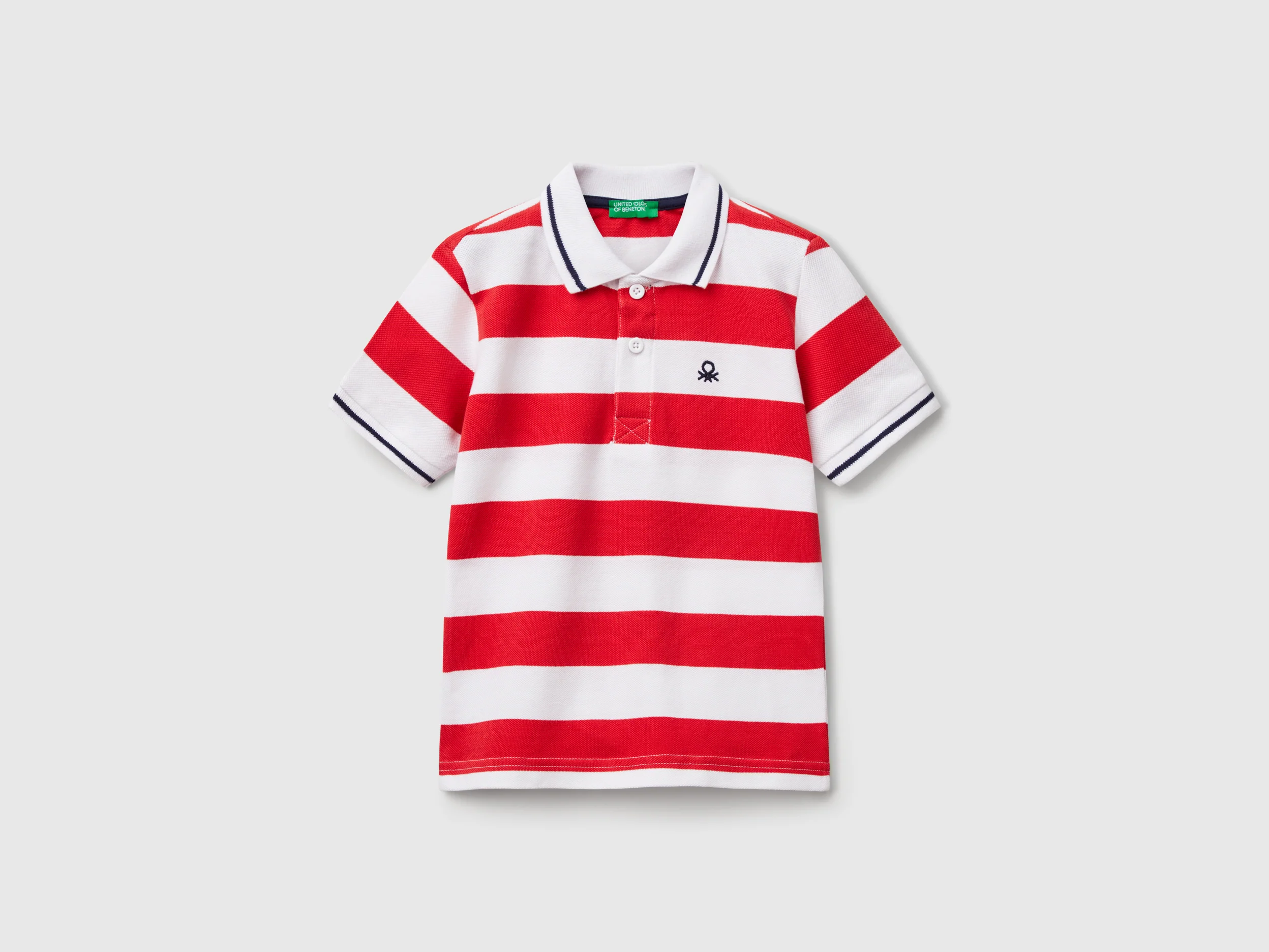 Polo manica corta a righe