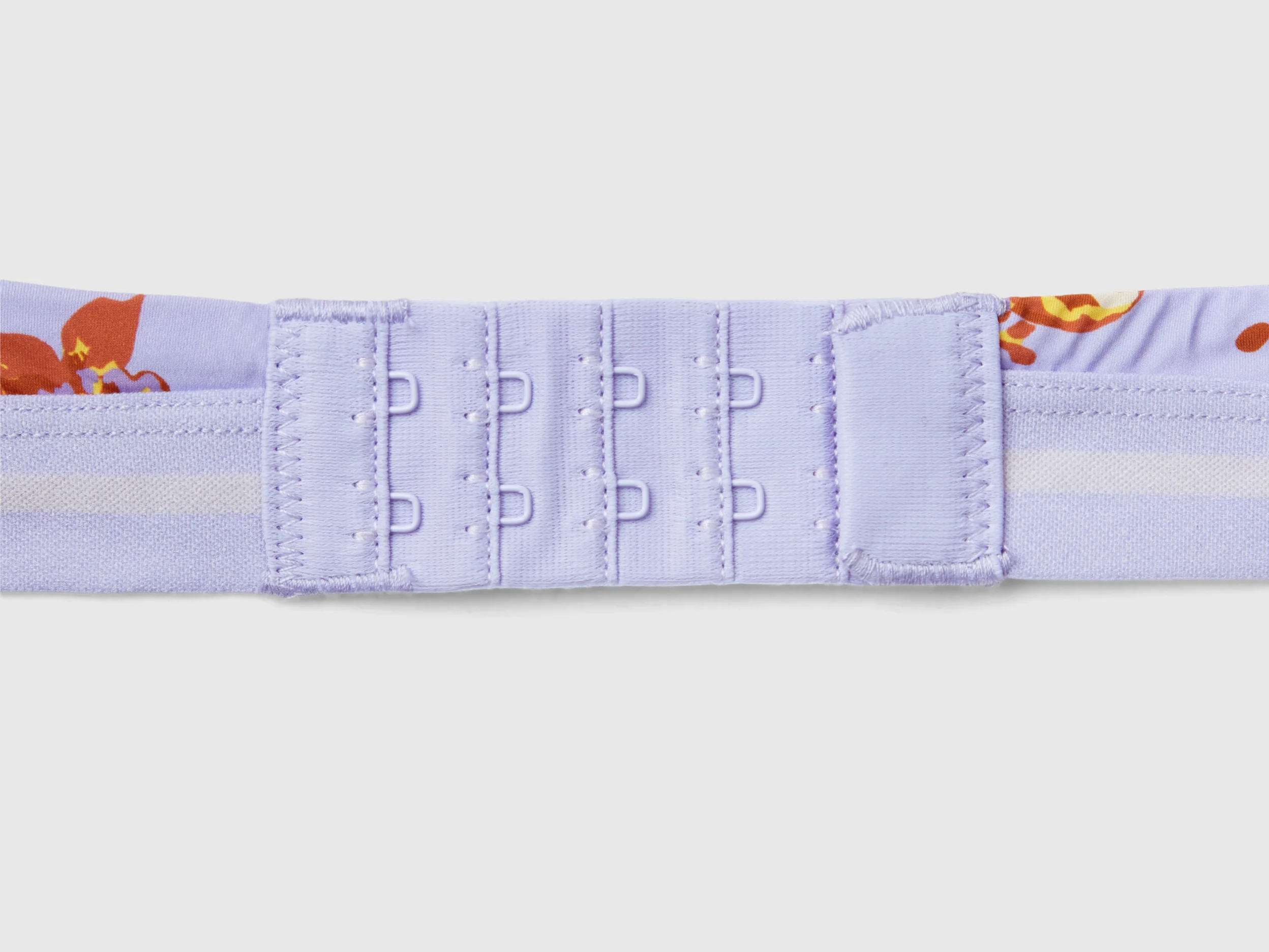 Reggiseno in charmeuse con stampa fiori - Image 3