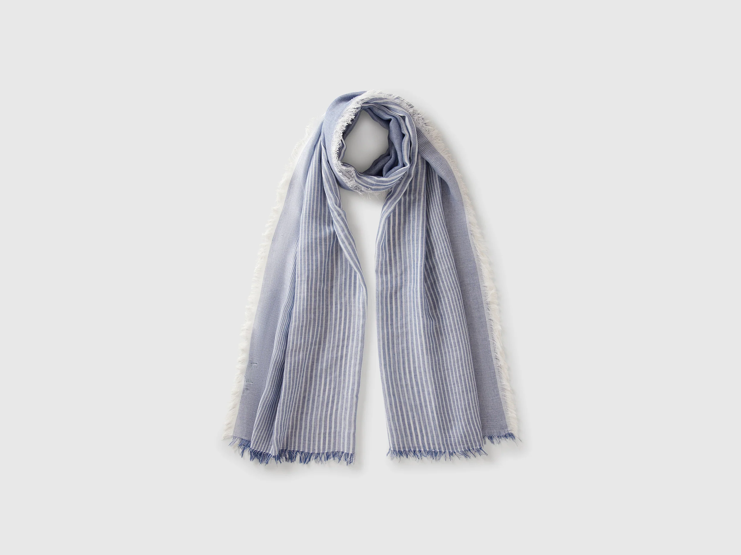 Sciarpa leggera con righe