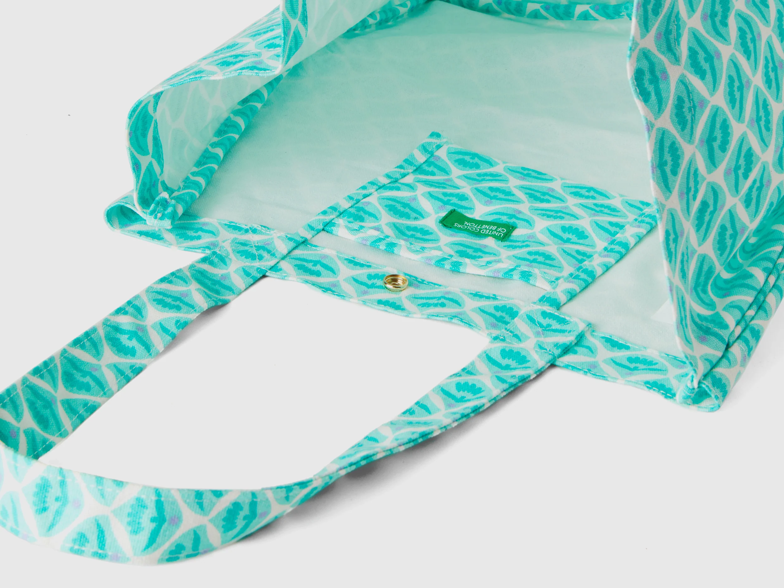 Shopping bag a fiori - Image 3