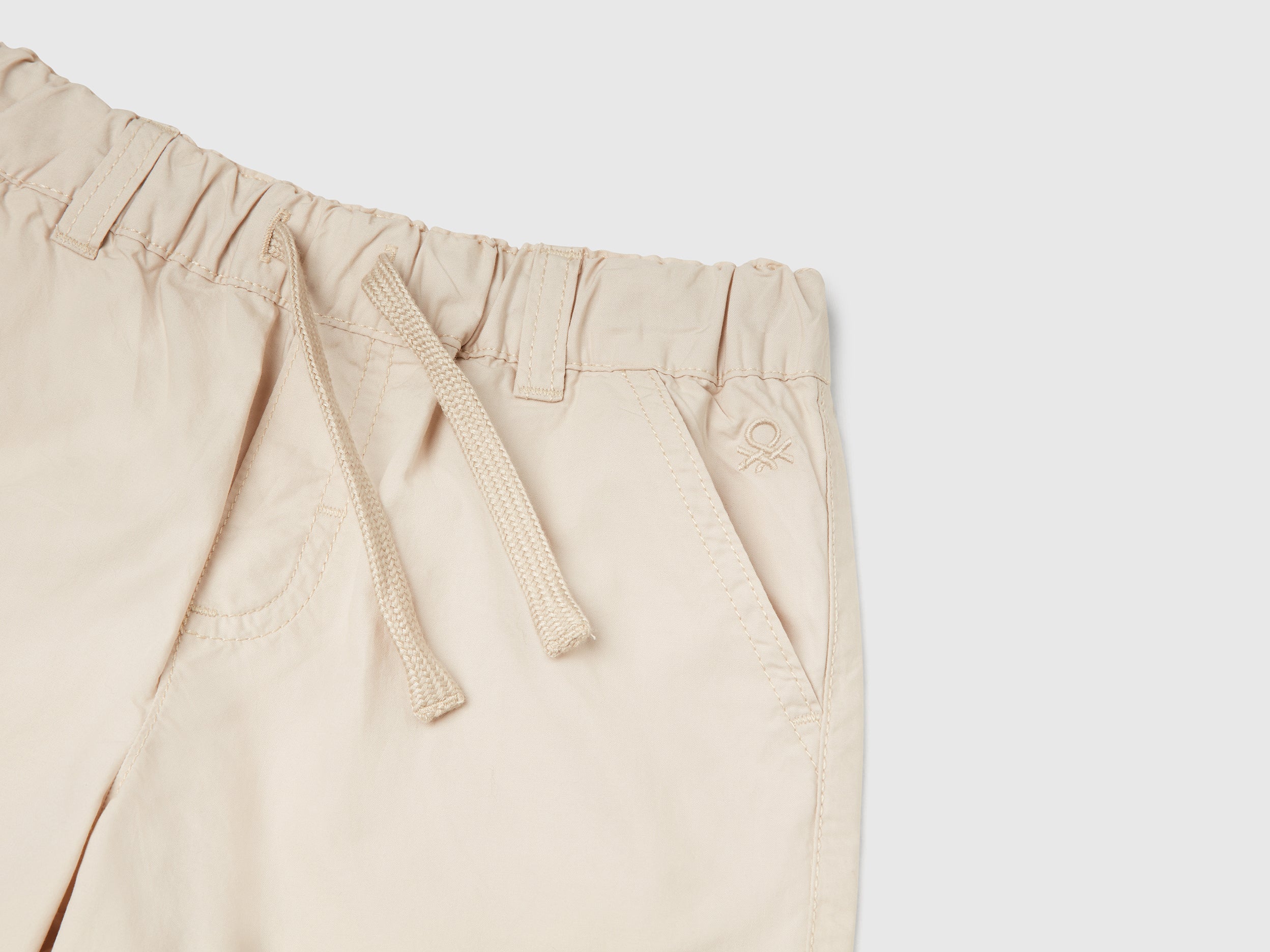 Shorts 100% cotone con coulisse - Image 3
