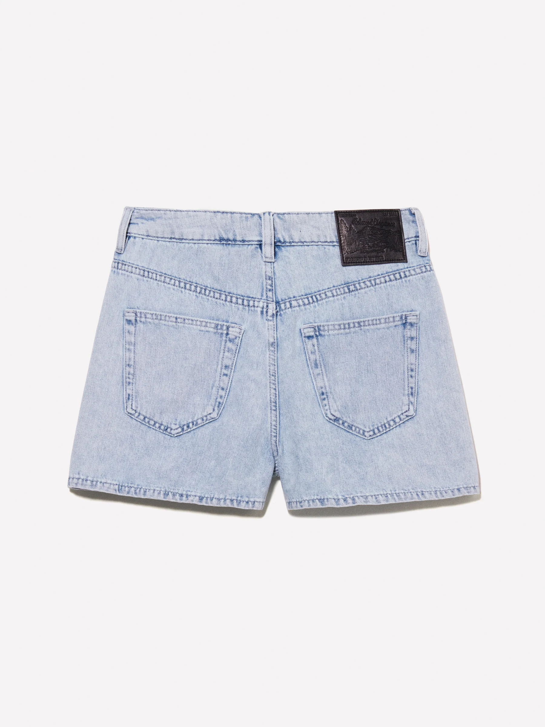 Shorts di jeans con ricami - Image 2