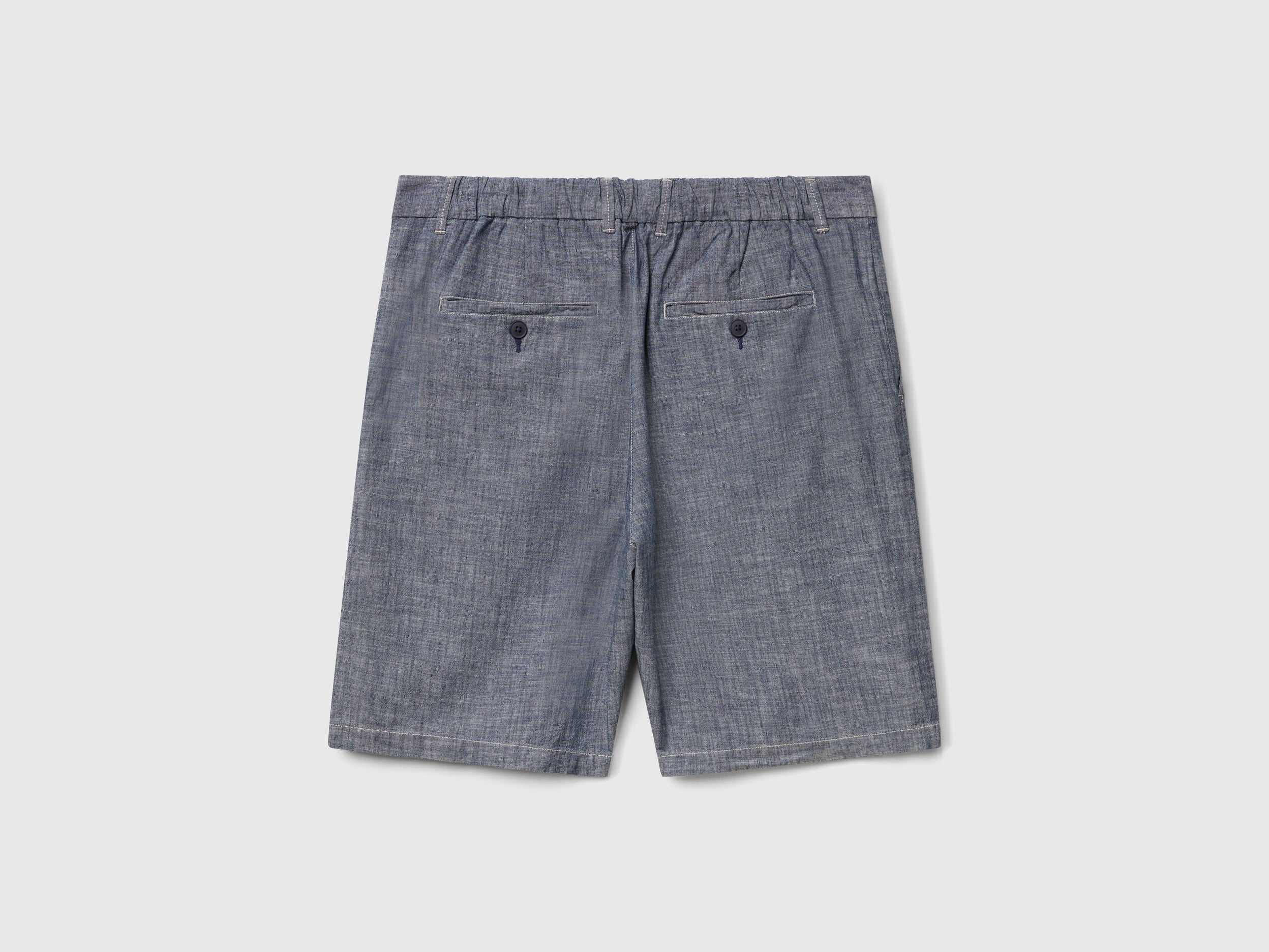 Shorts in chambray - Image 2