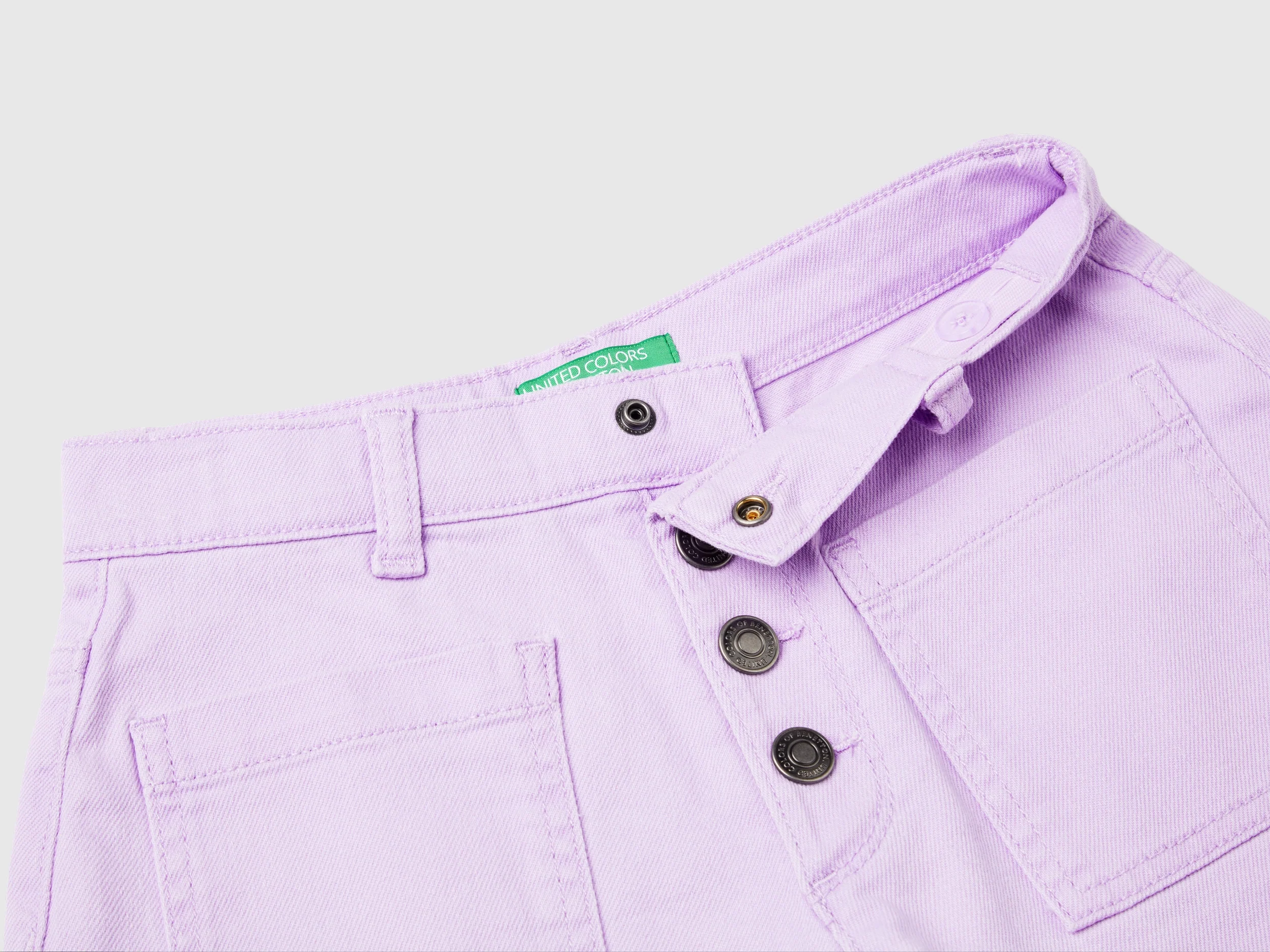 Shorts in cotone stretch - Image 3