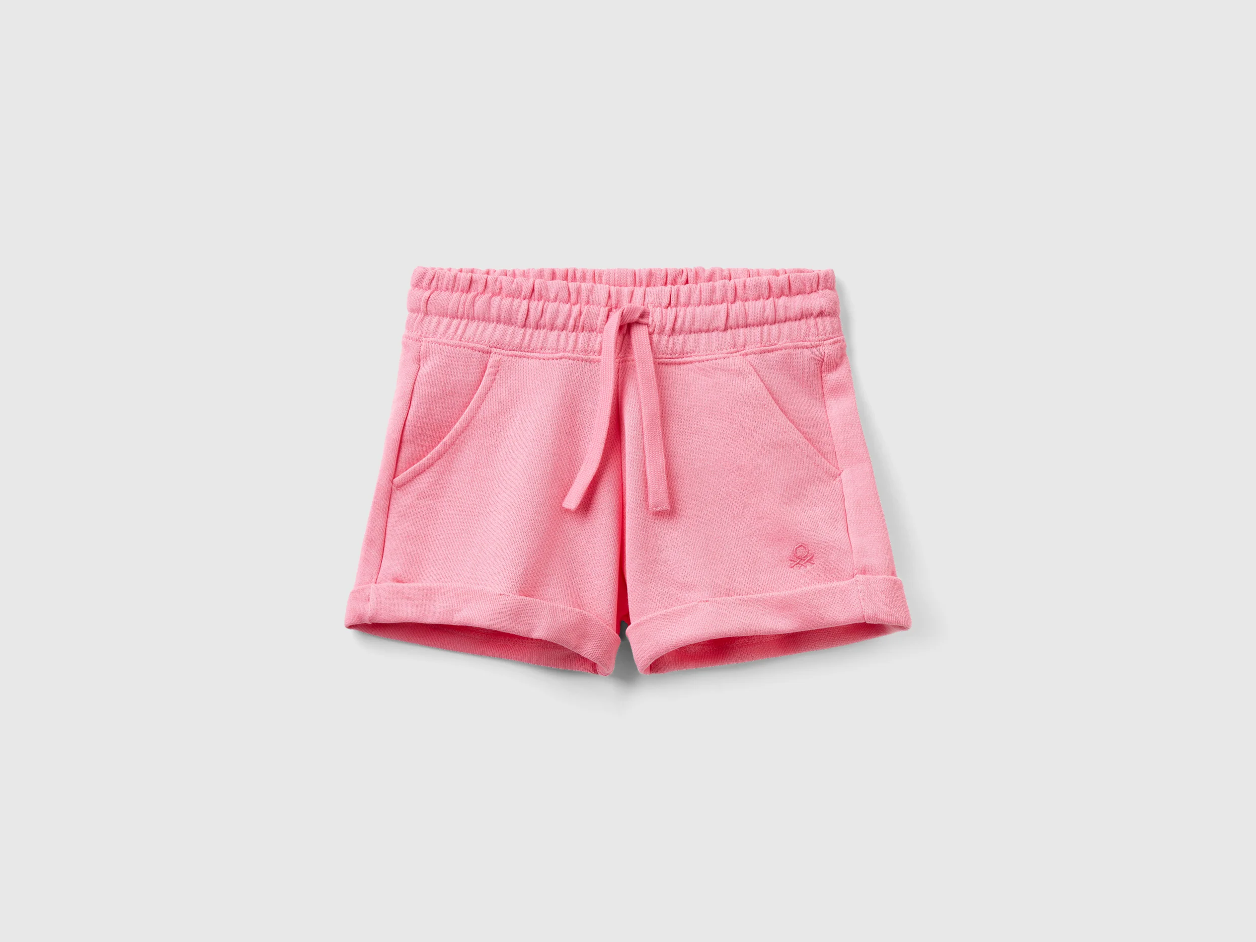 Shorts in felpa 100% cotone