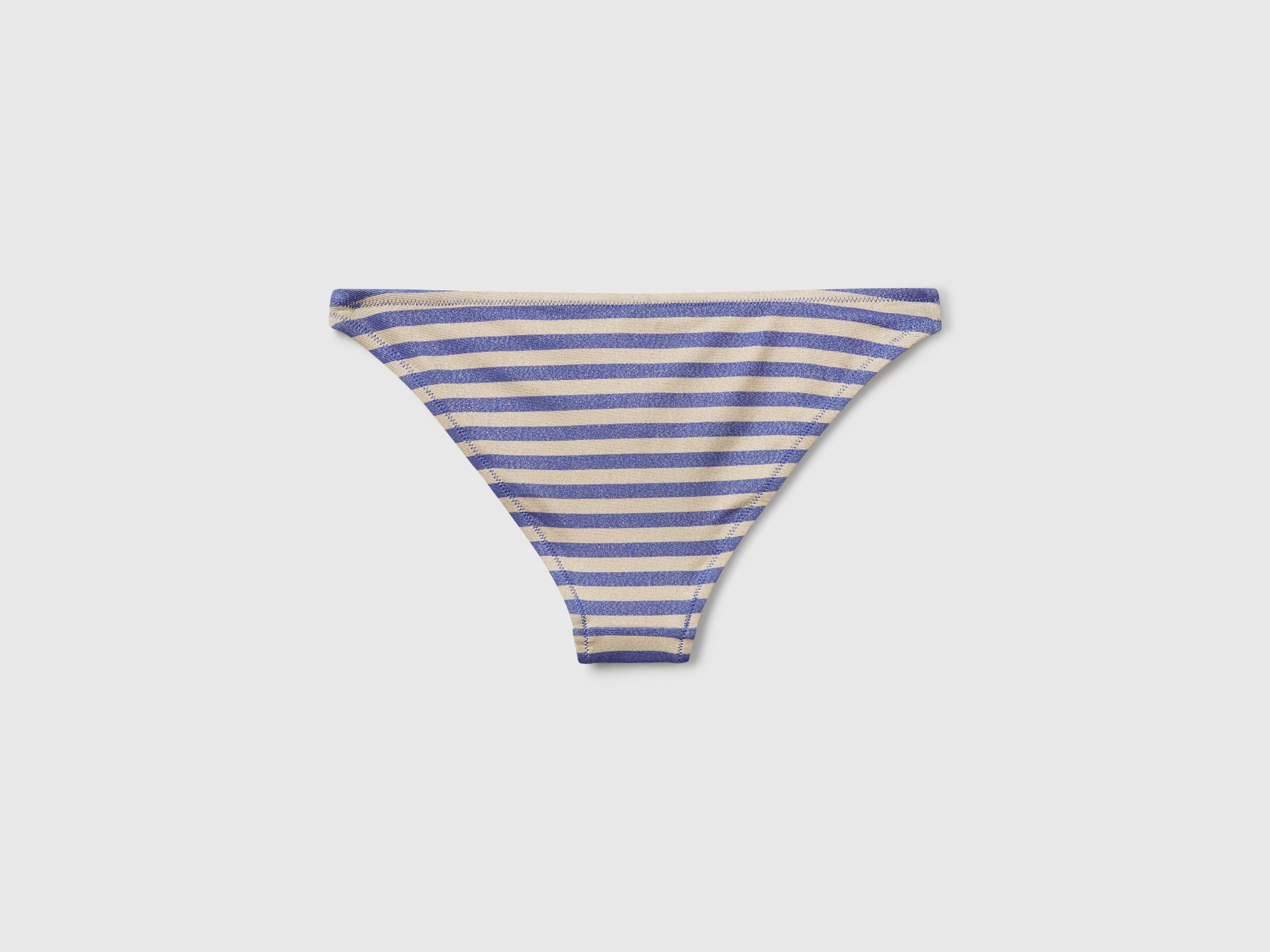 Slip costume a righe con lurex - Image 2