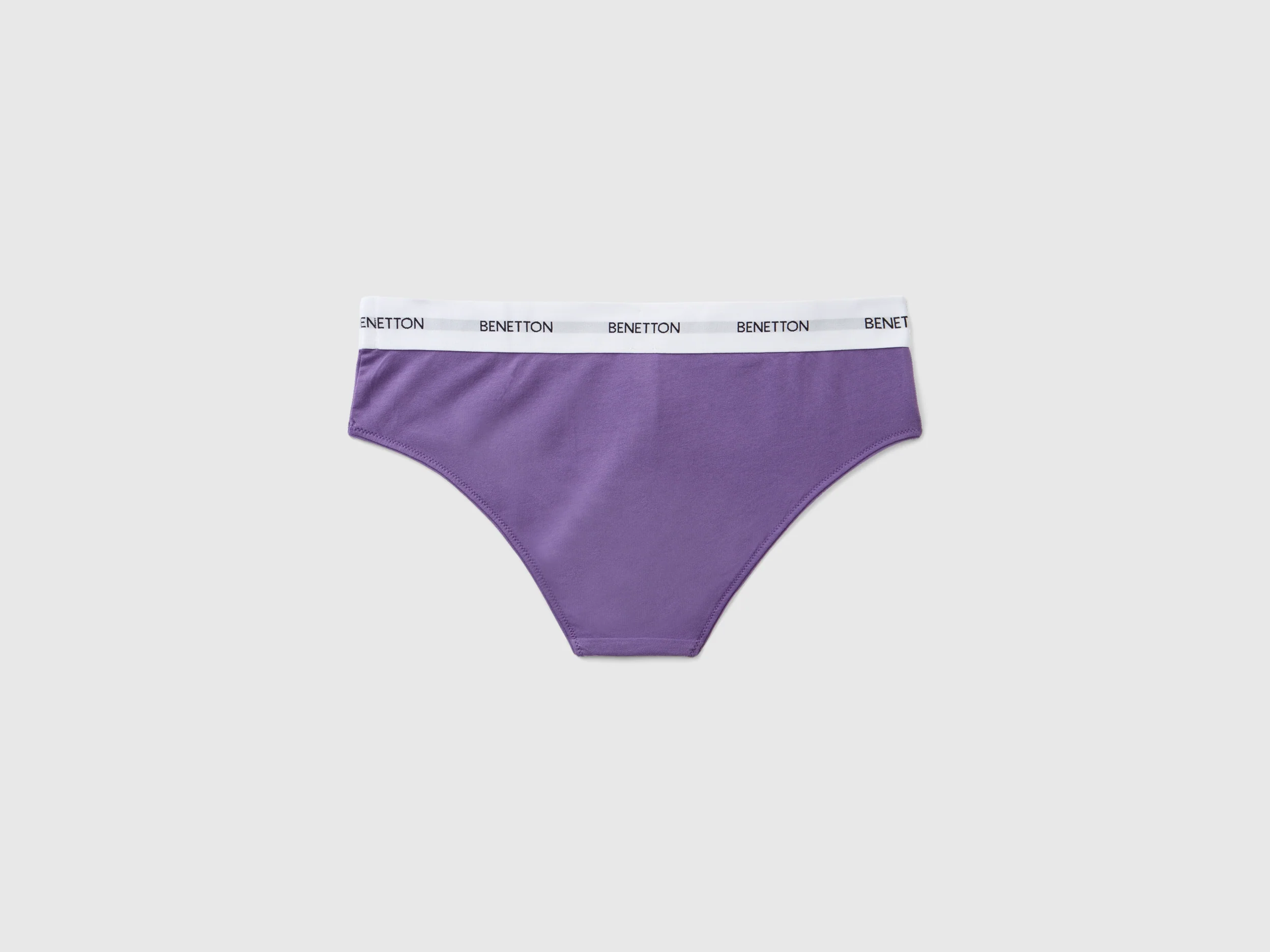 Slip fianco alto in cotone bio - Image 2