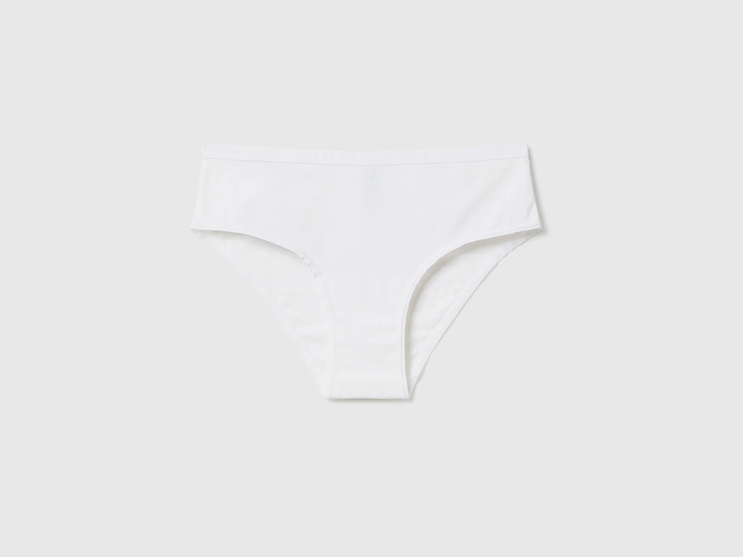 Slip fianco alto in cotone bio stretch