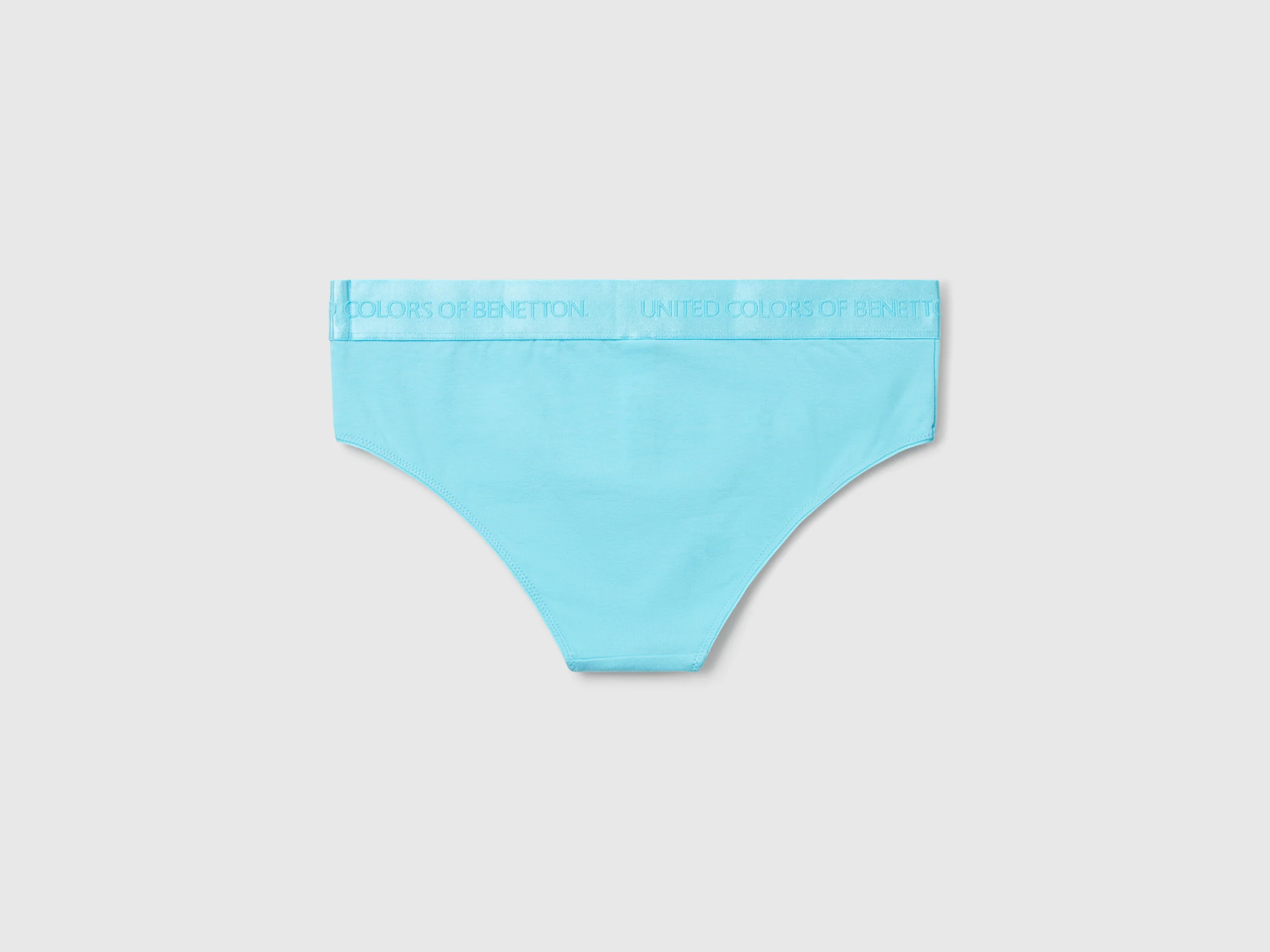 Slip fianco alto in cotone stretch - Image 2
