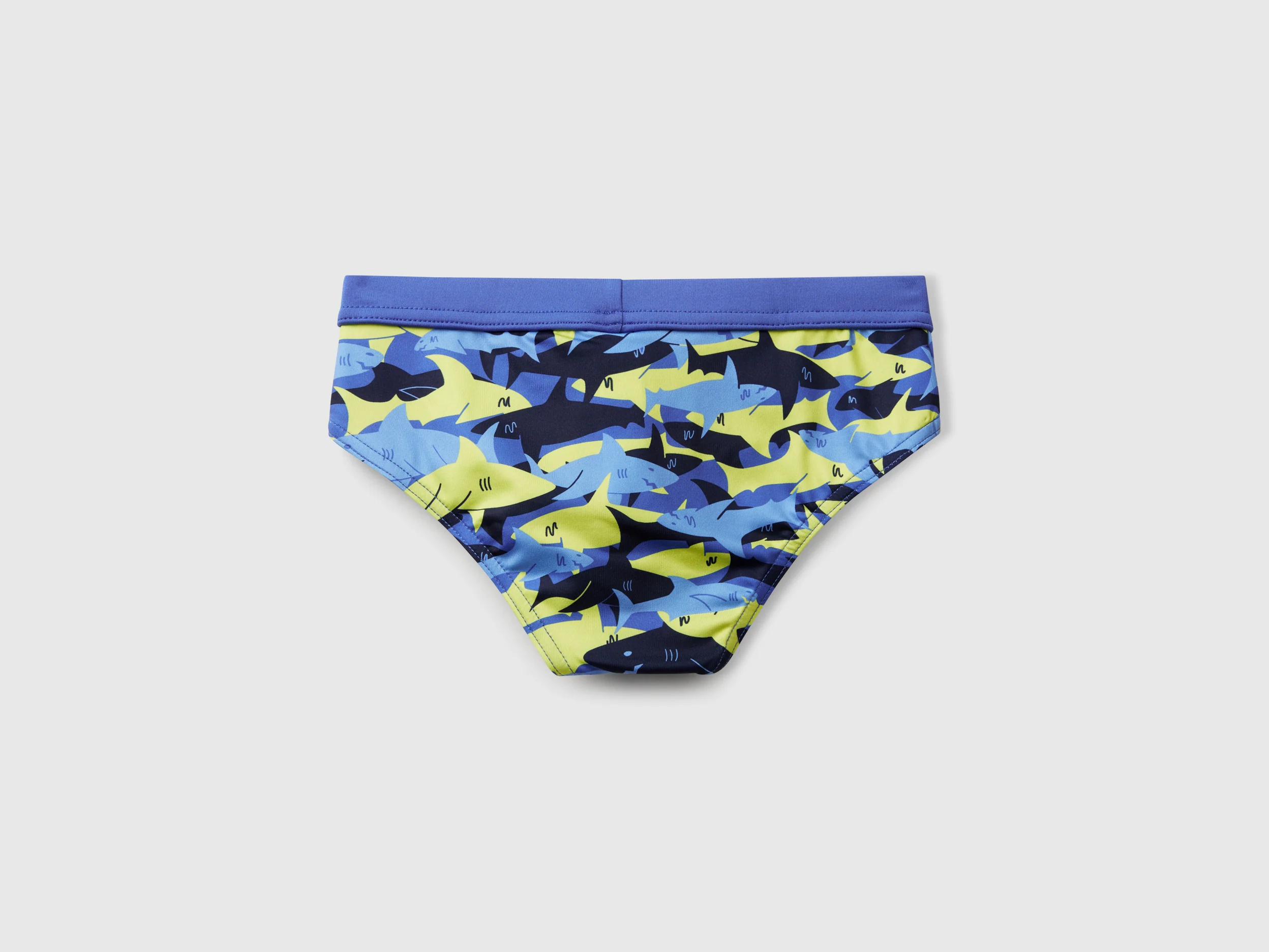 Slip mare con stampa squali - Image 2
