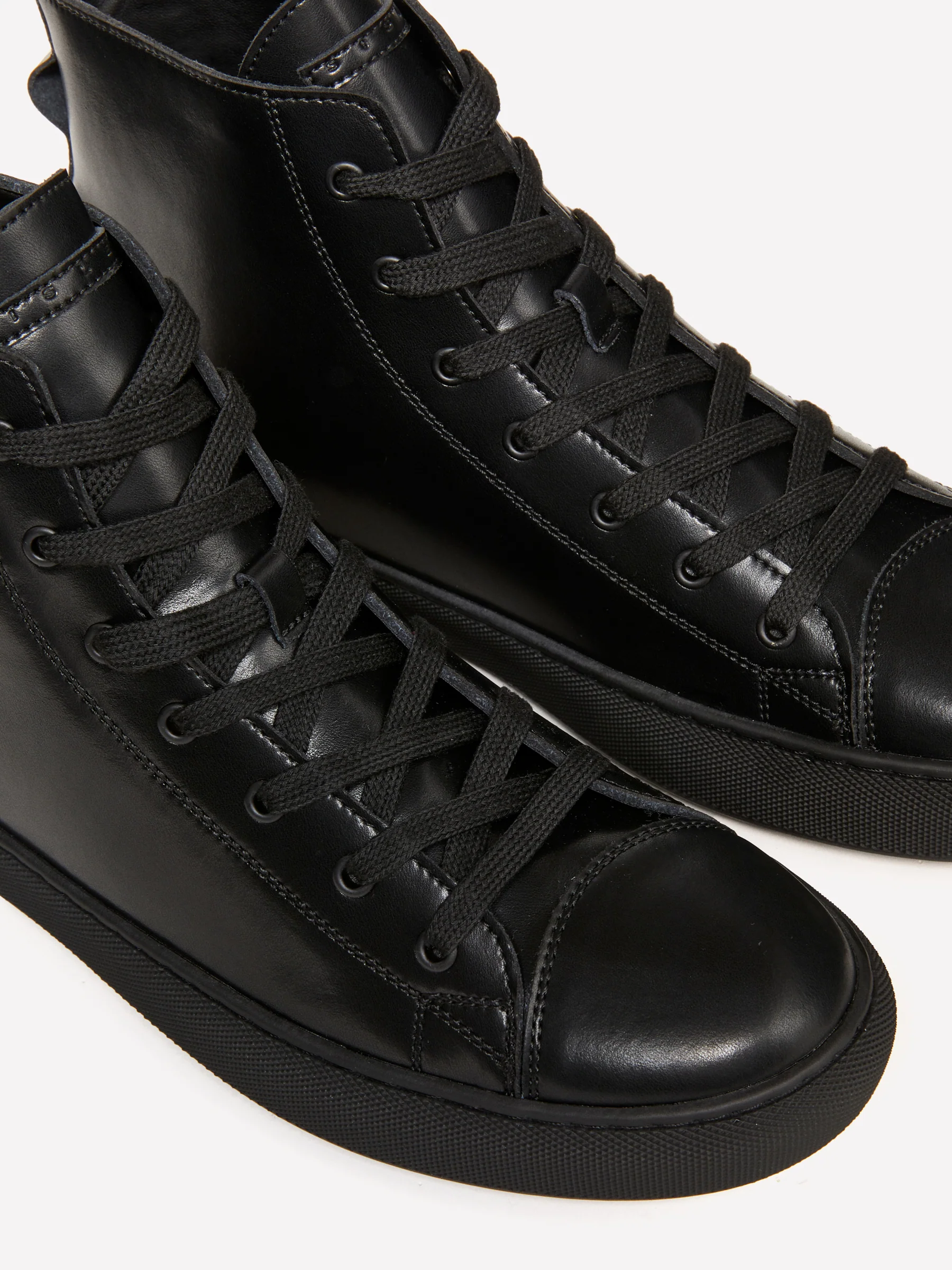 Sneakers alte in pelle - Image 3