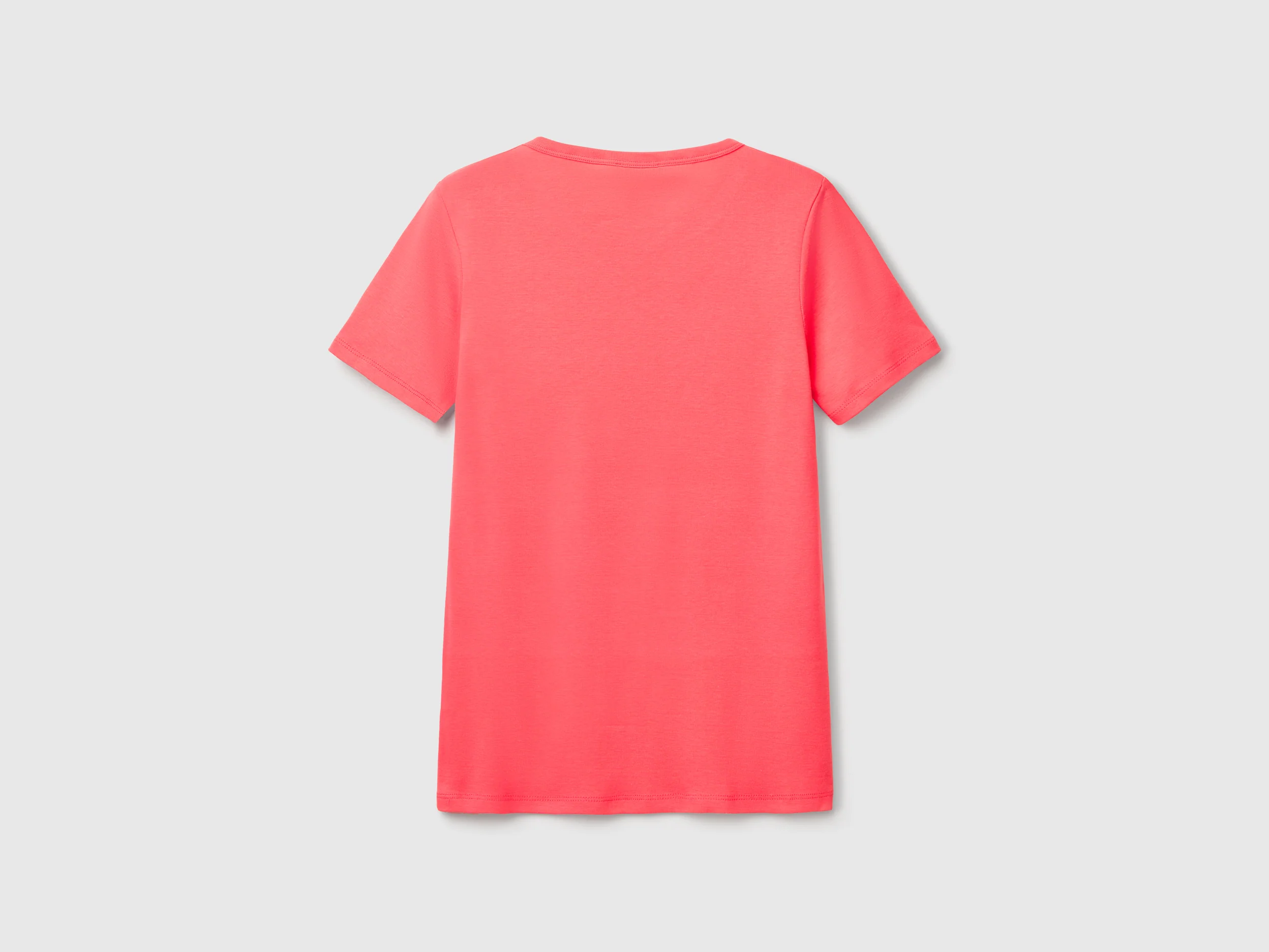 T-shirt 100% cotone con stampa logo glitter - Image 2