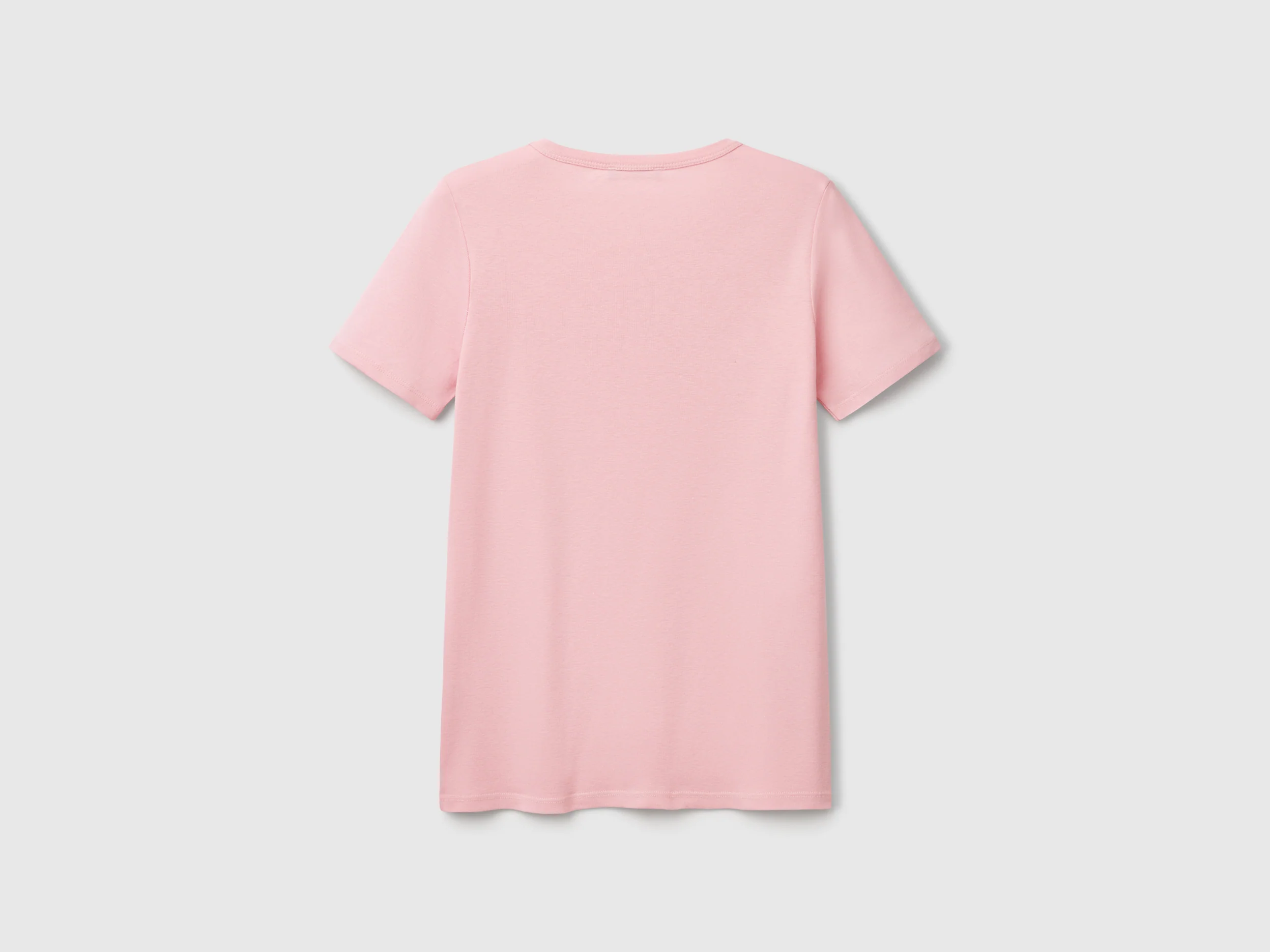T-shirt 100% cotone con stampa logo glitter - Image 2