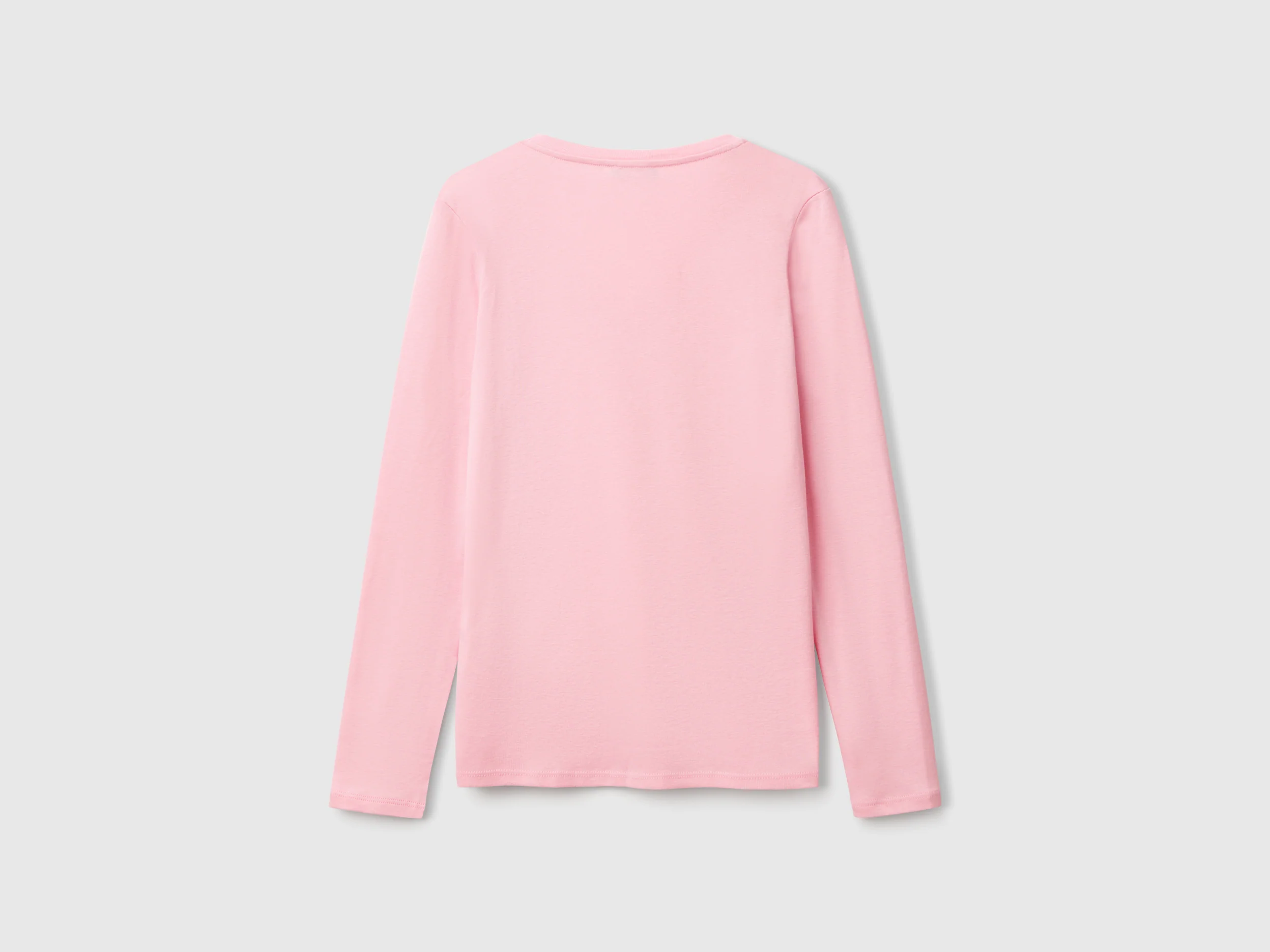 T-shirt a manica lunga con scollo a V - Image 2