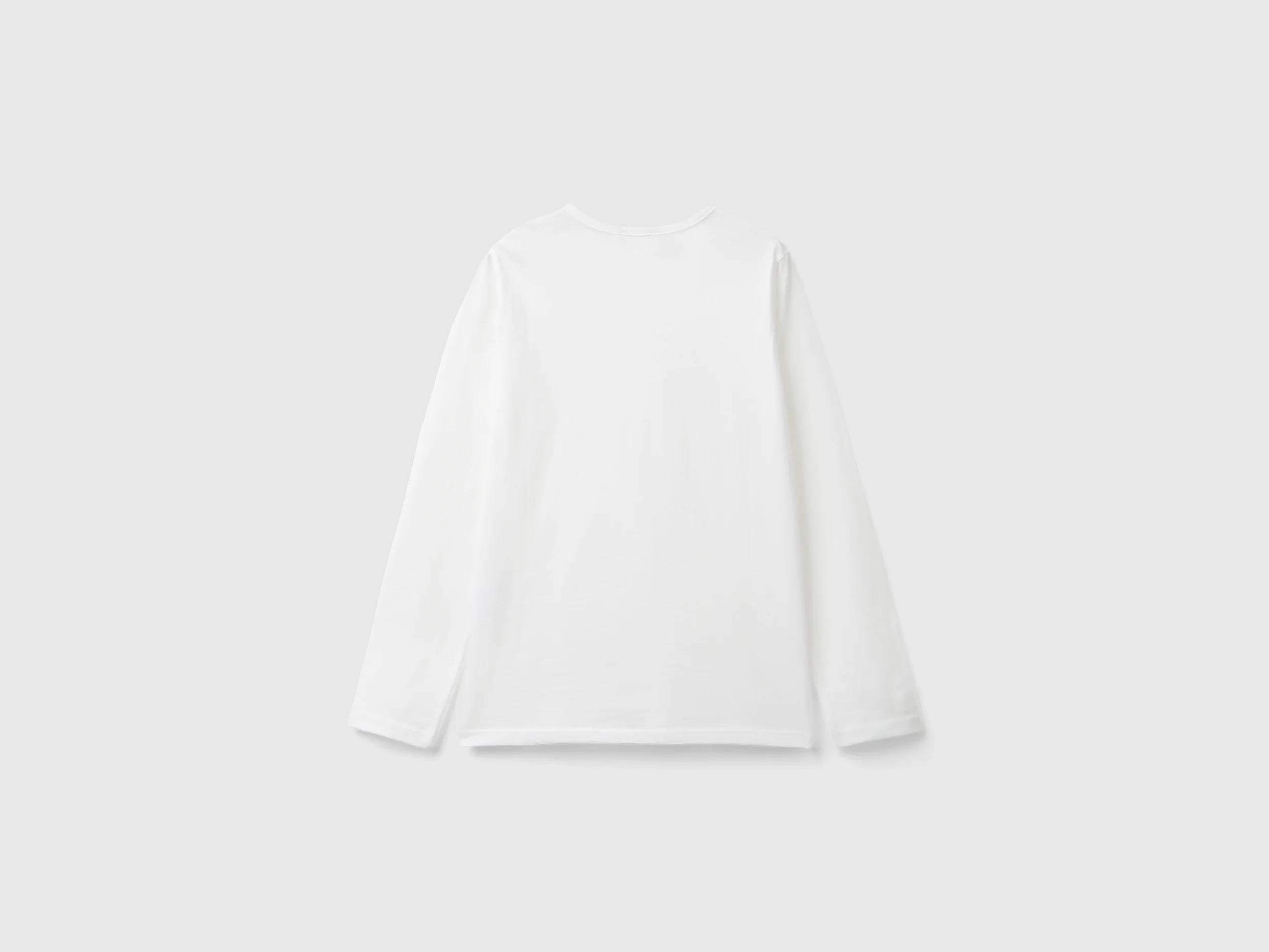 T-shirt a manica lunga in cotone bio - Image 2