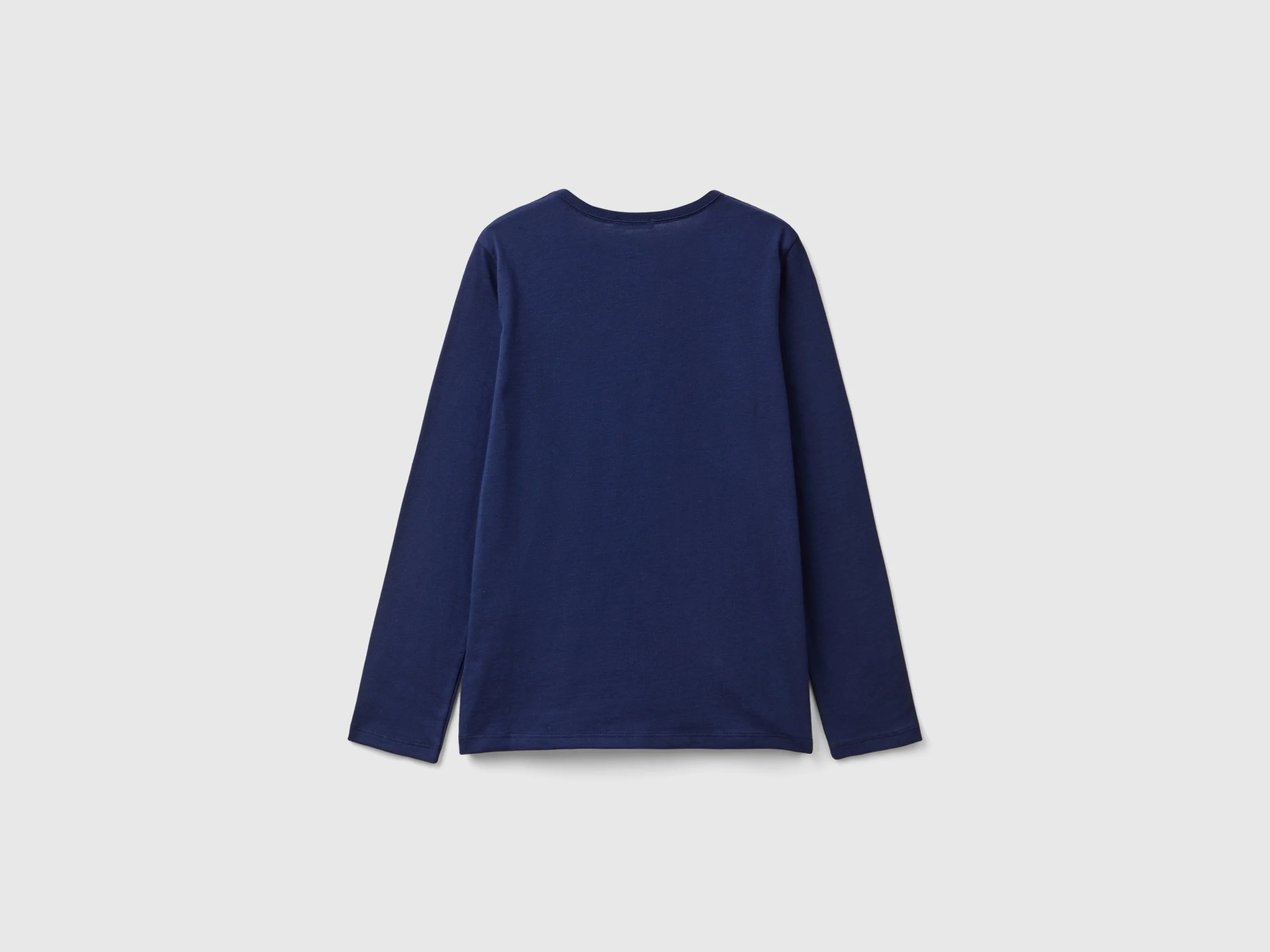 T-shirt a manica lunga in cotone bio - Image 2