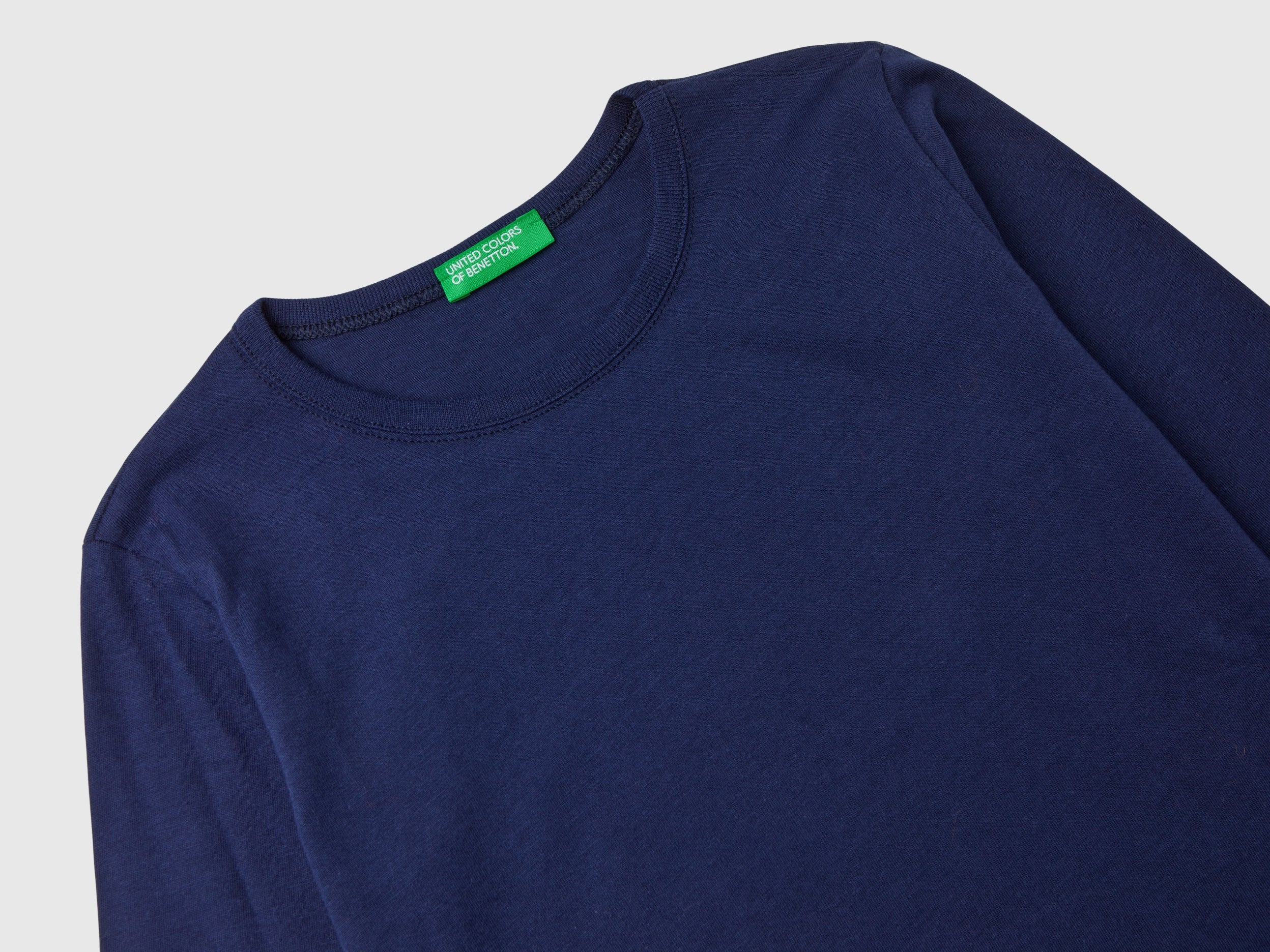 T-shirt a manica lunga in cotone bio - Image 3