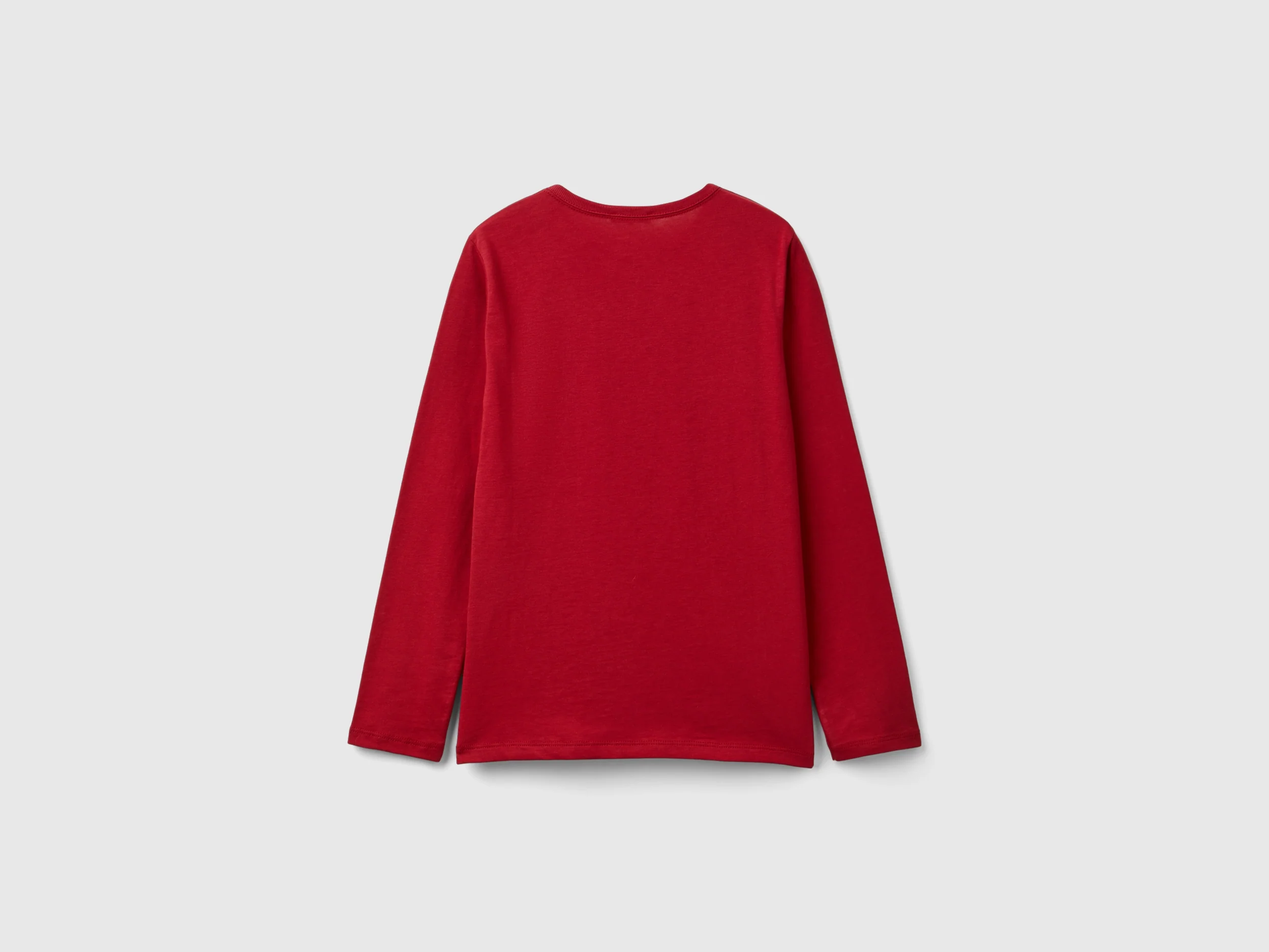 T-shirt a manica lunga in cotone bio - Image 2