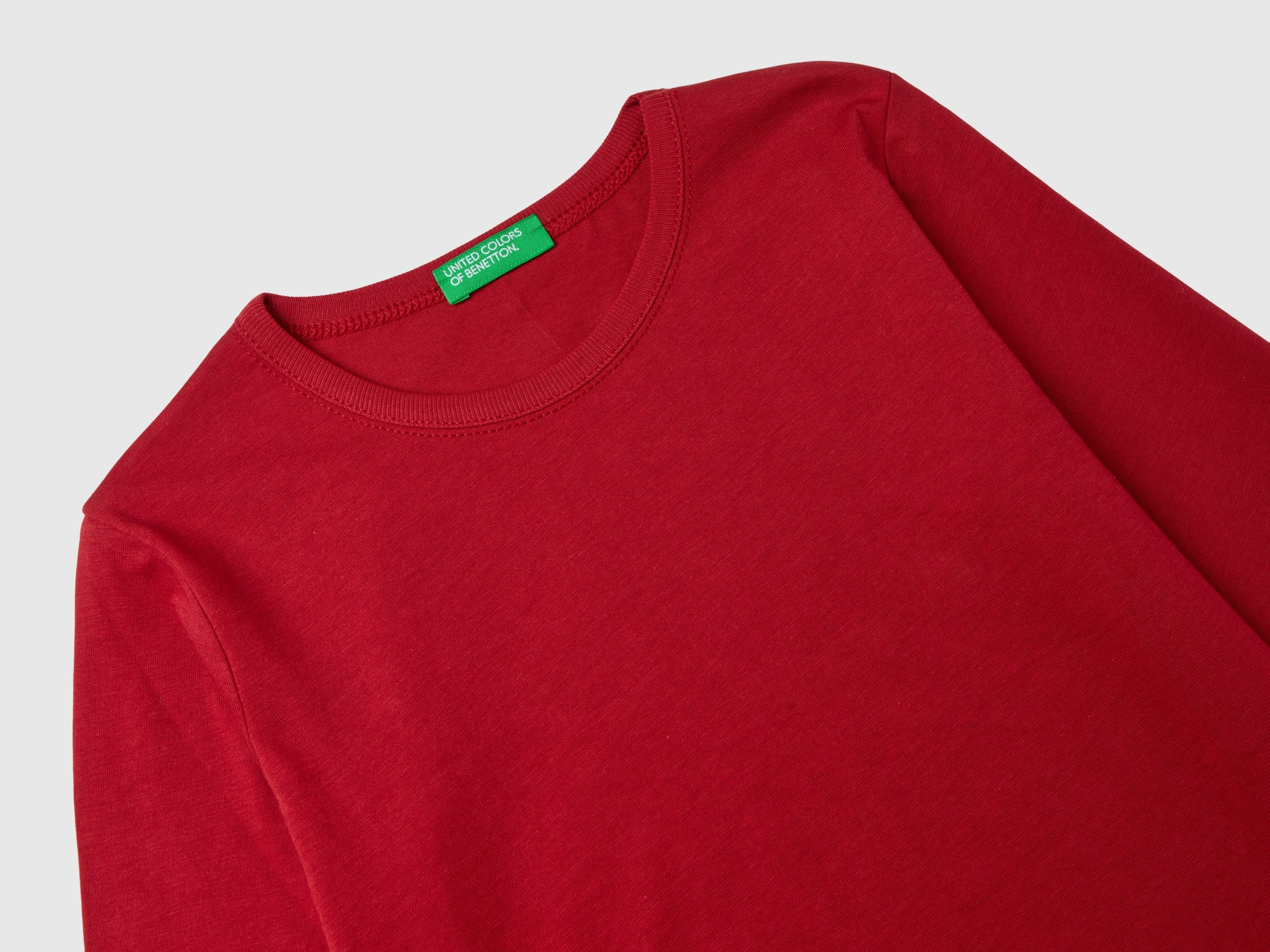 T-shirt a manica lunga in cotone bio - Image 3