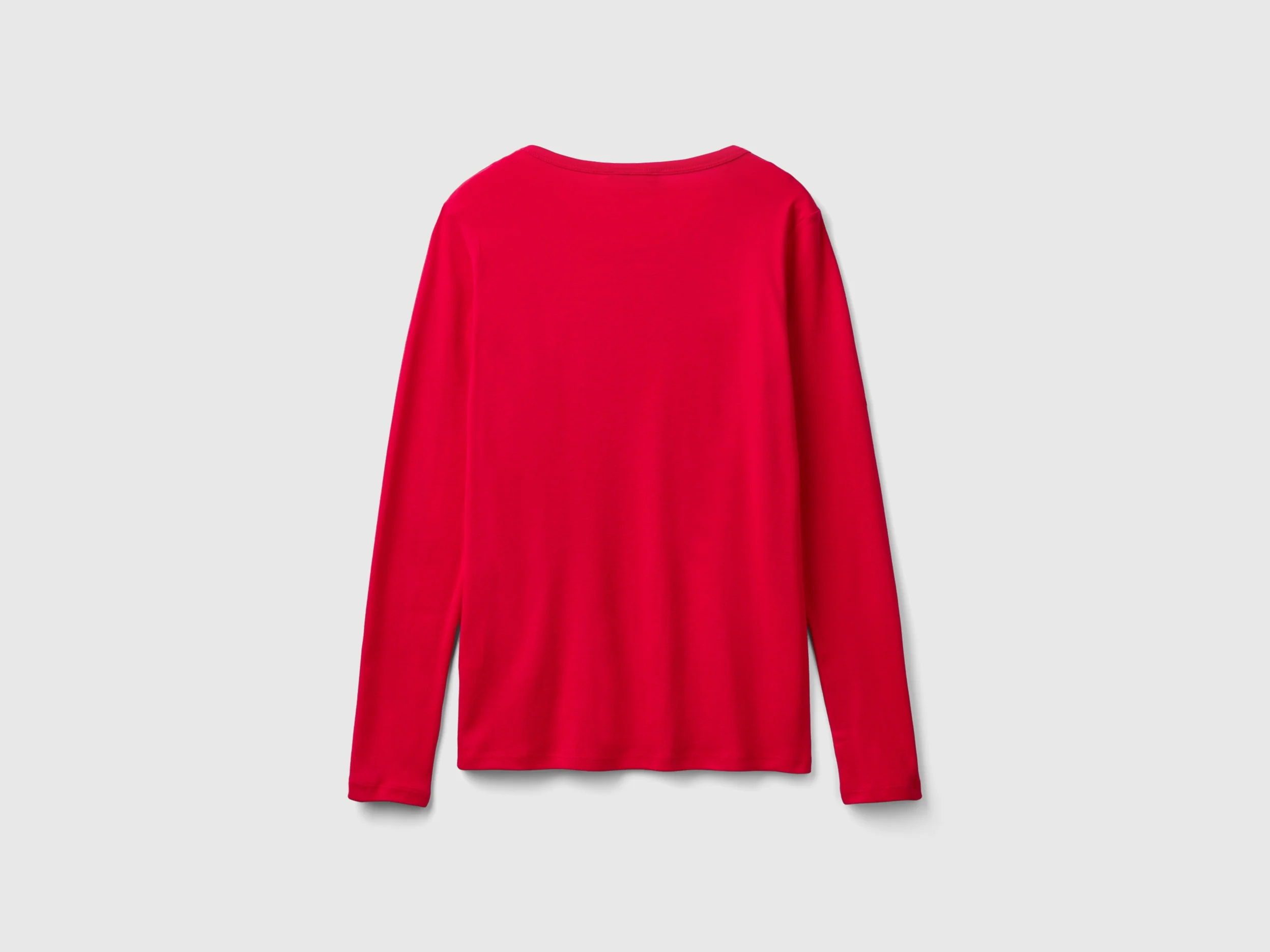 T-shirt a manica lunga in puro cotone - Image 2
