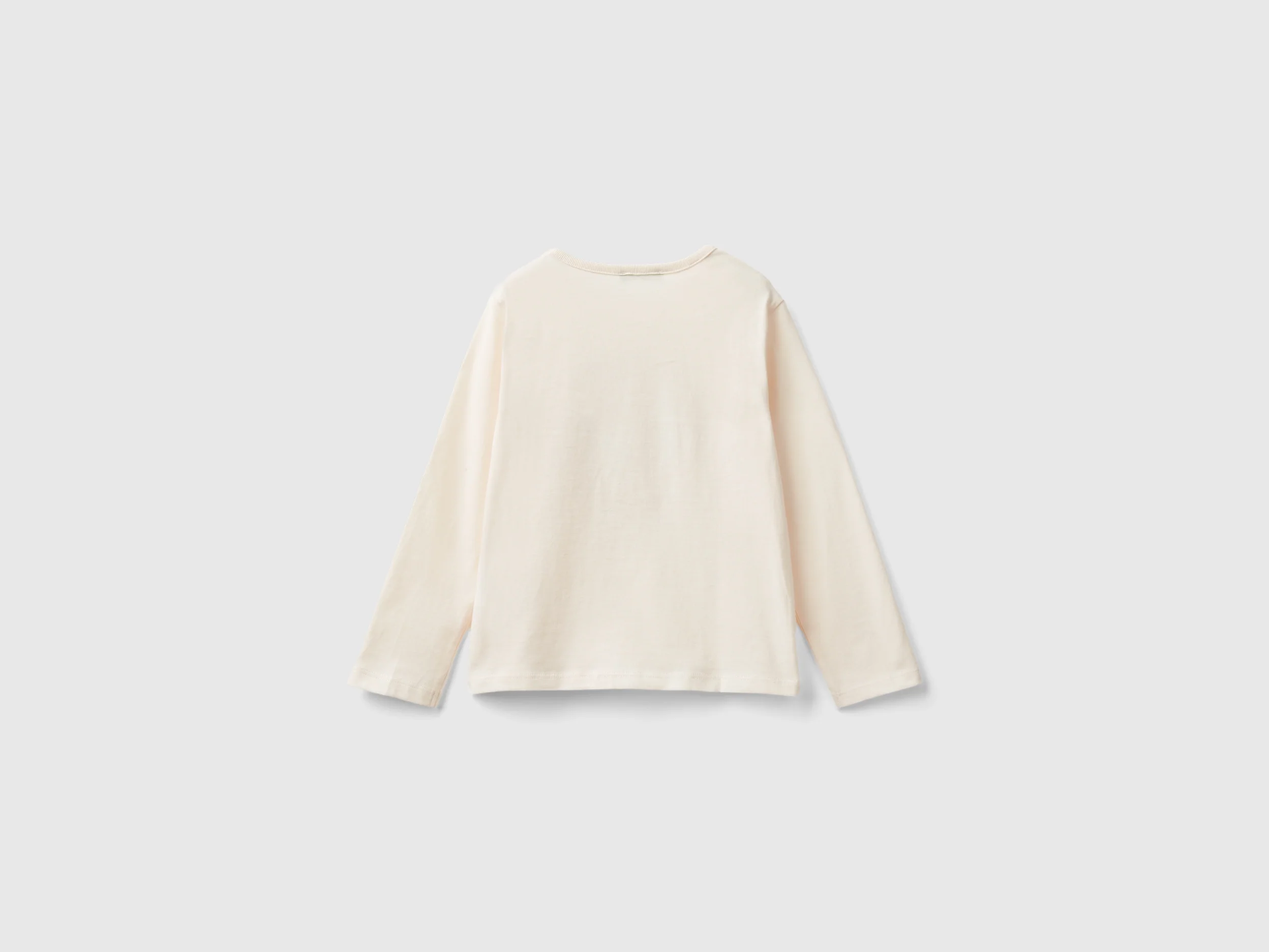 T-shirt con applicazione effetto petali - Image 2