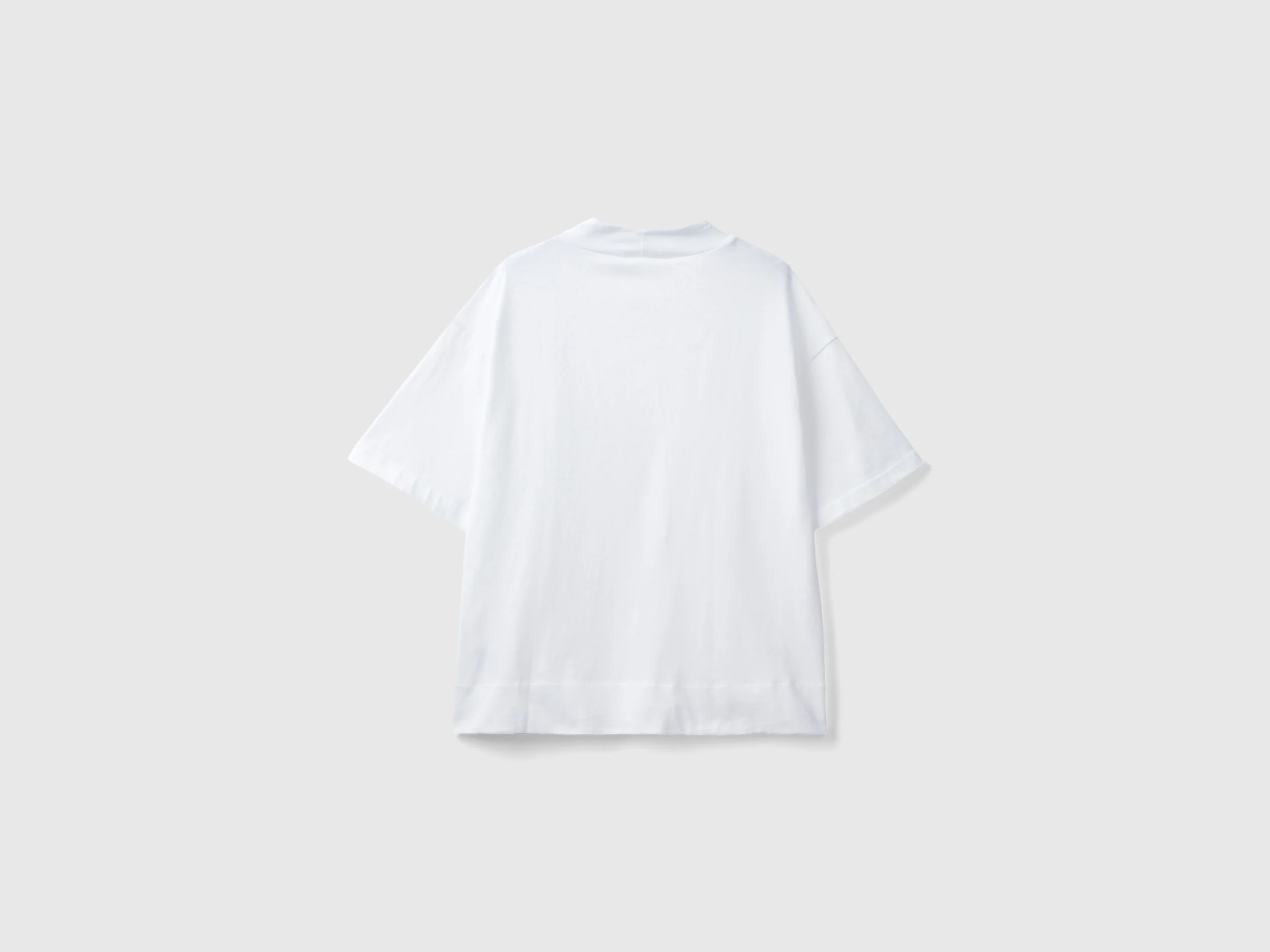 T-shirt con collo a fascetta - Image 2