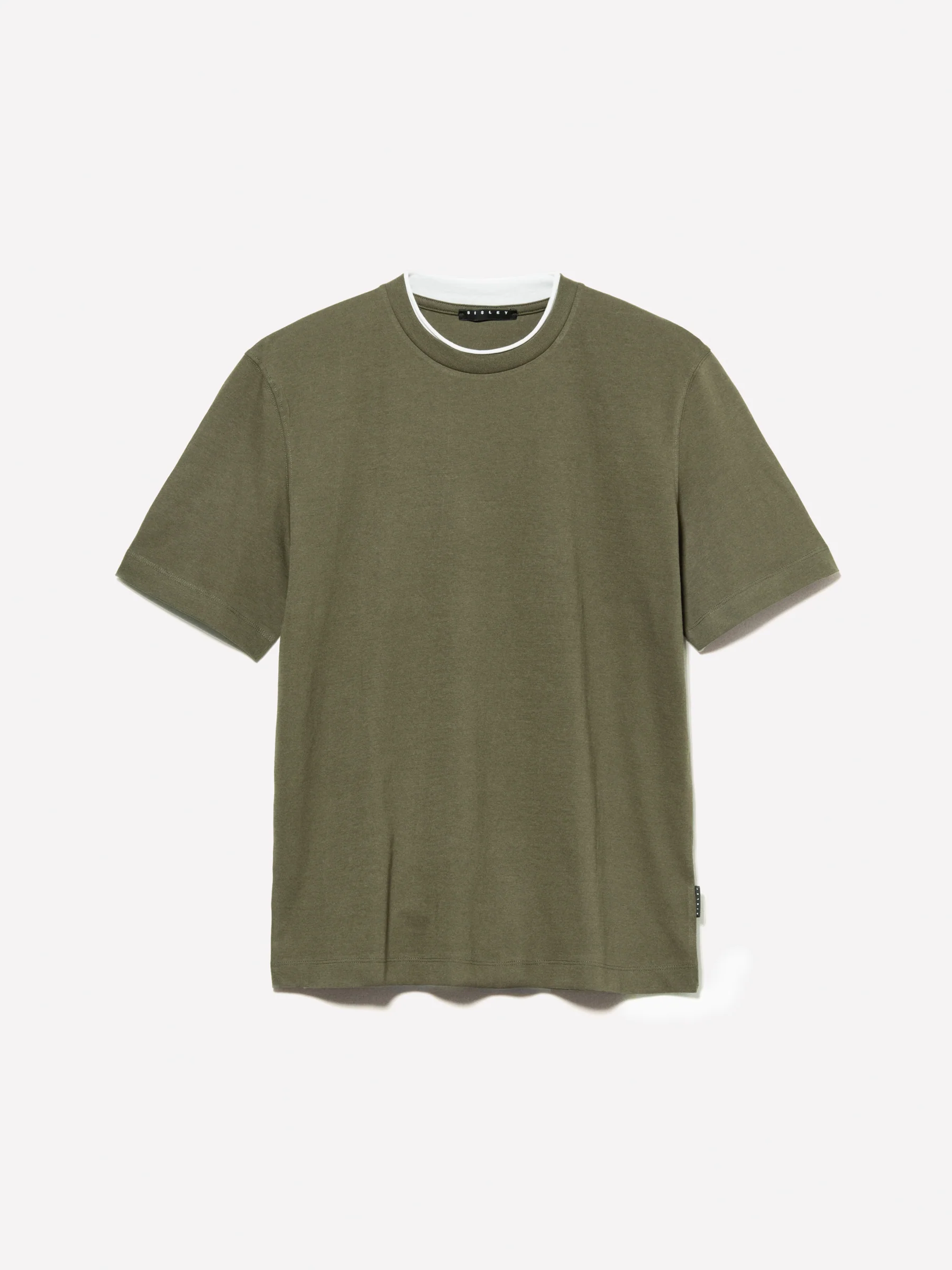 T-shirt con contrasto