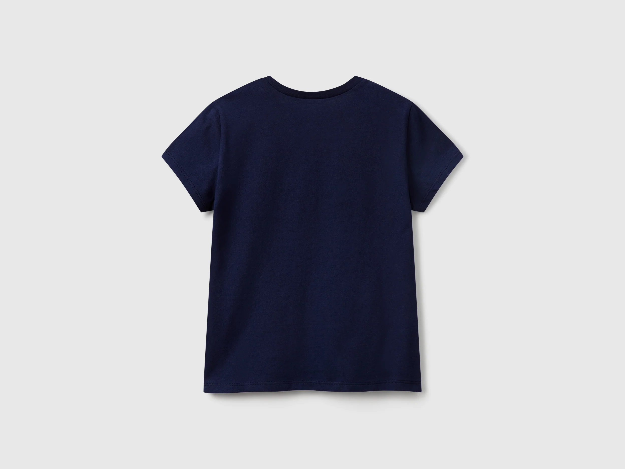 T-shirt con logo glitter in cotone - Image 2