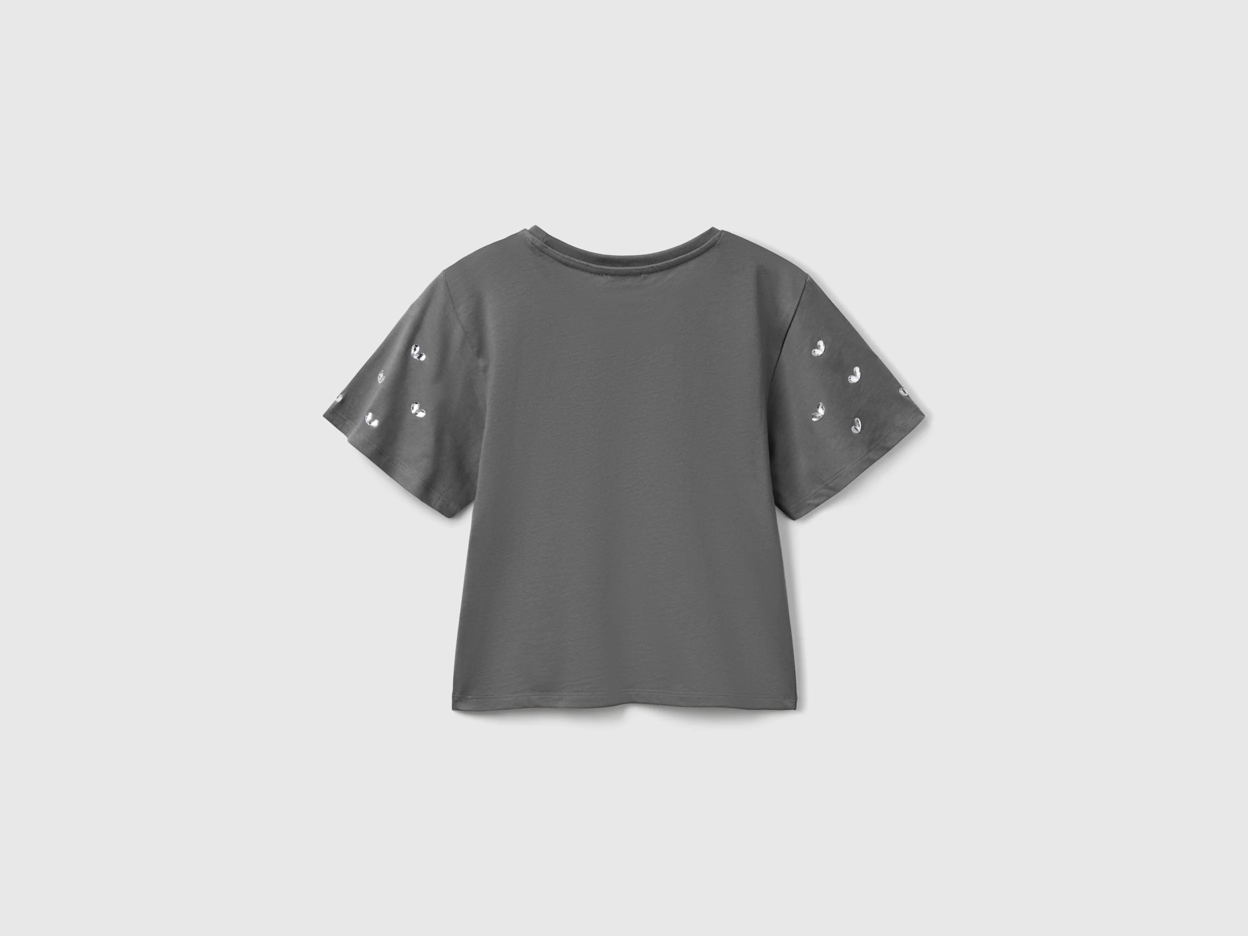 T-shirt con manica strass - Image 2