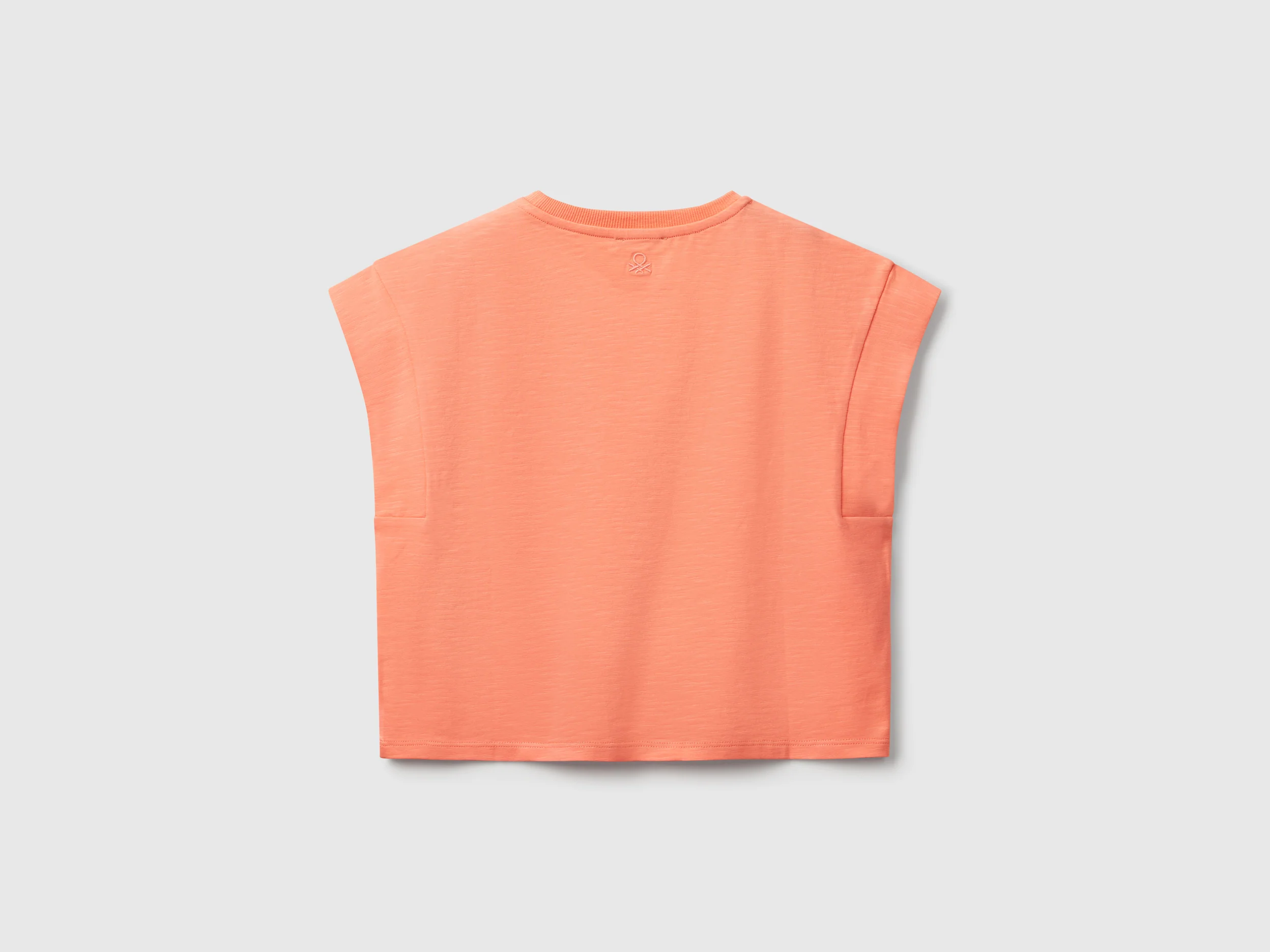 T-shirt con patch macramè - Image 2
