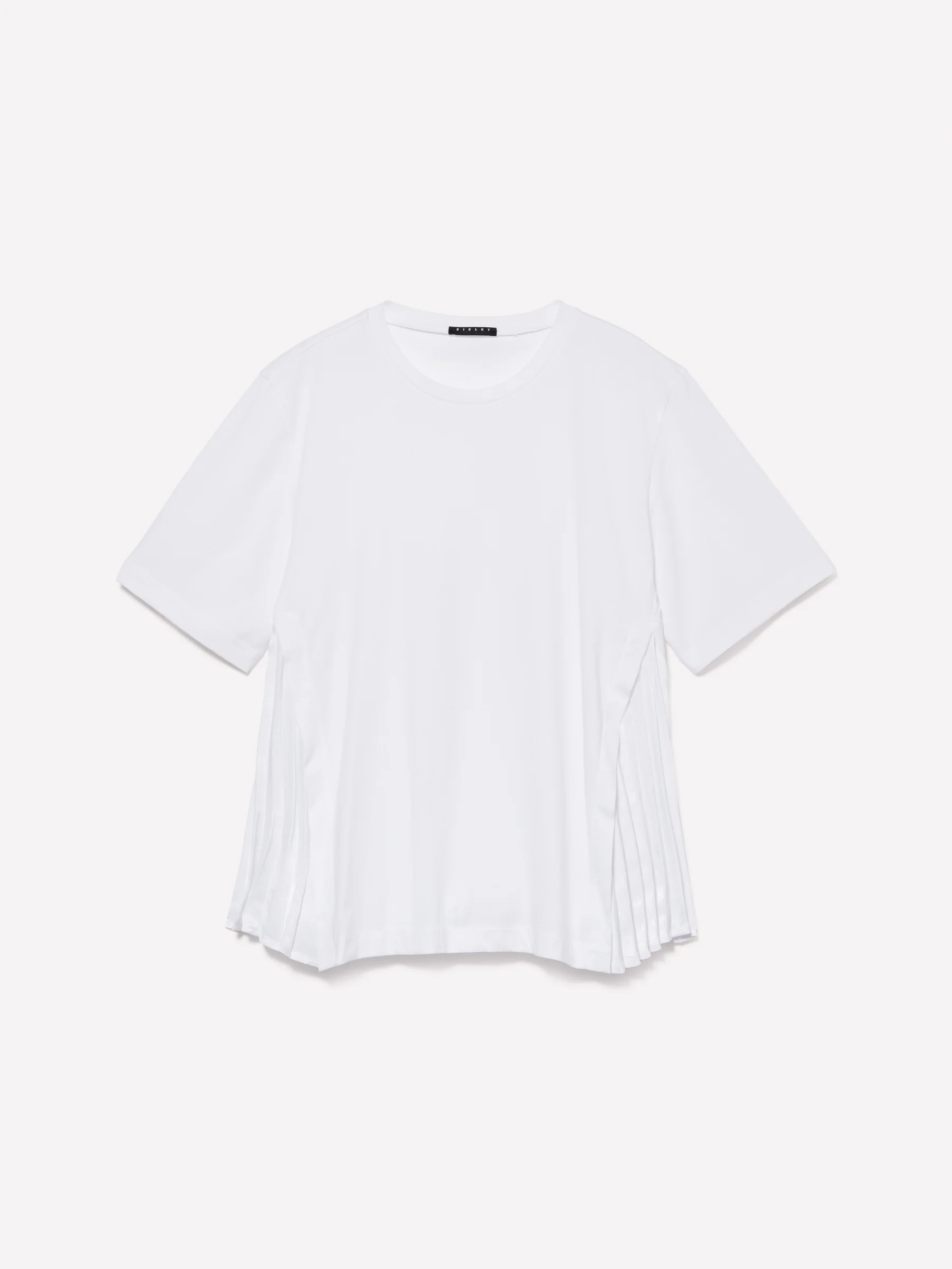 T-shirt con plissé