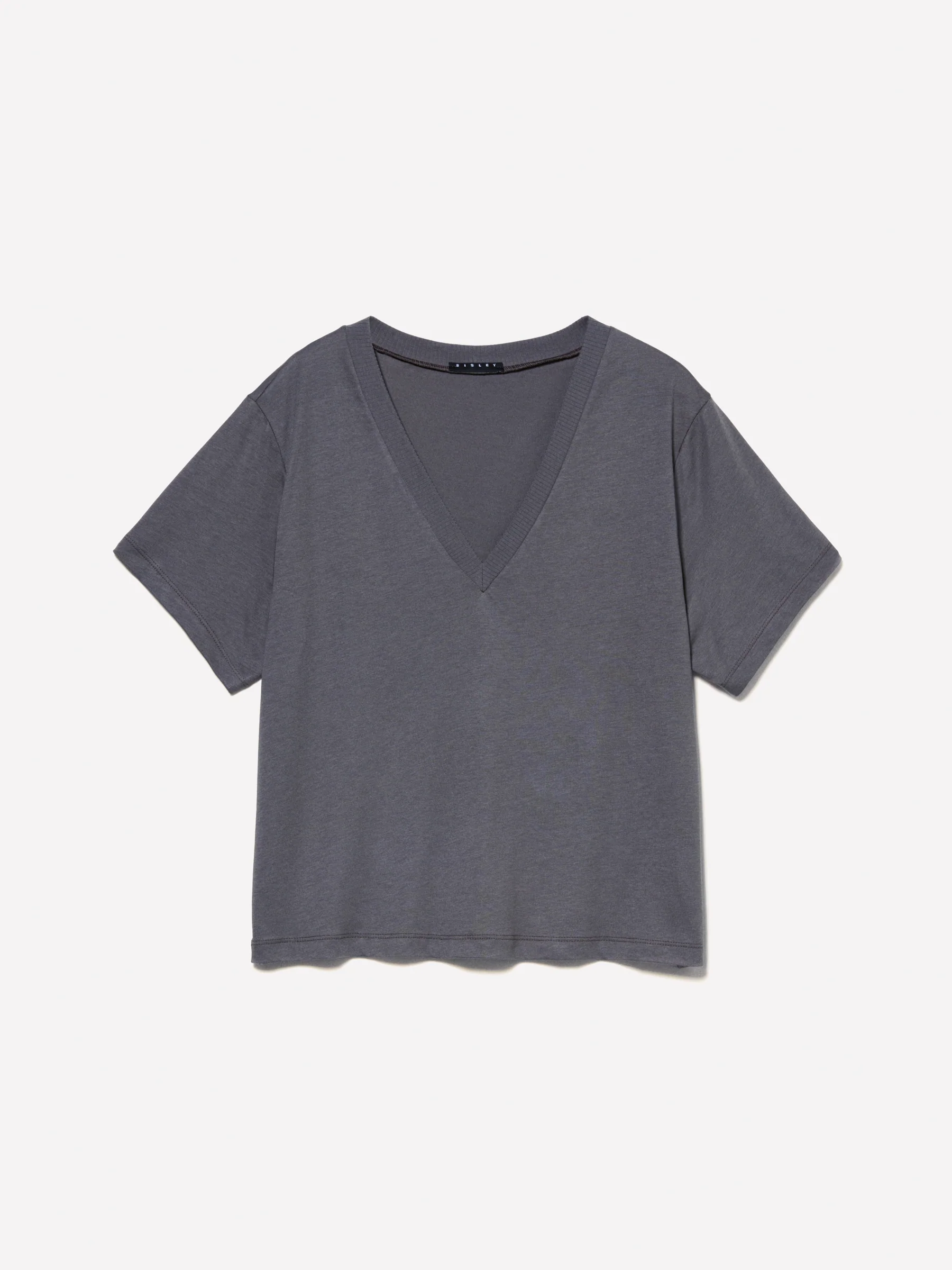 T-shirt con scollo a V