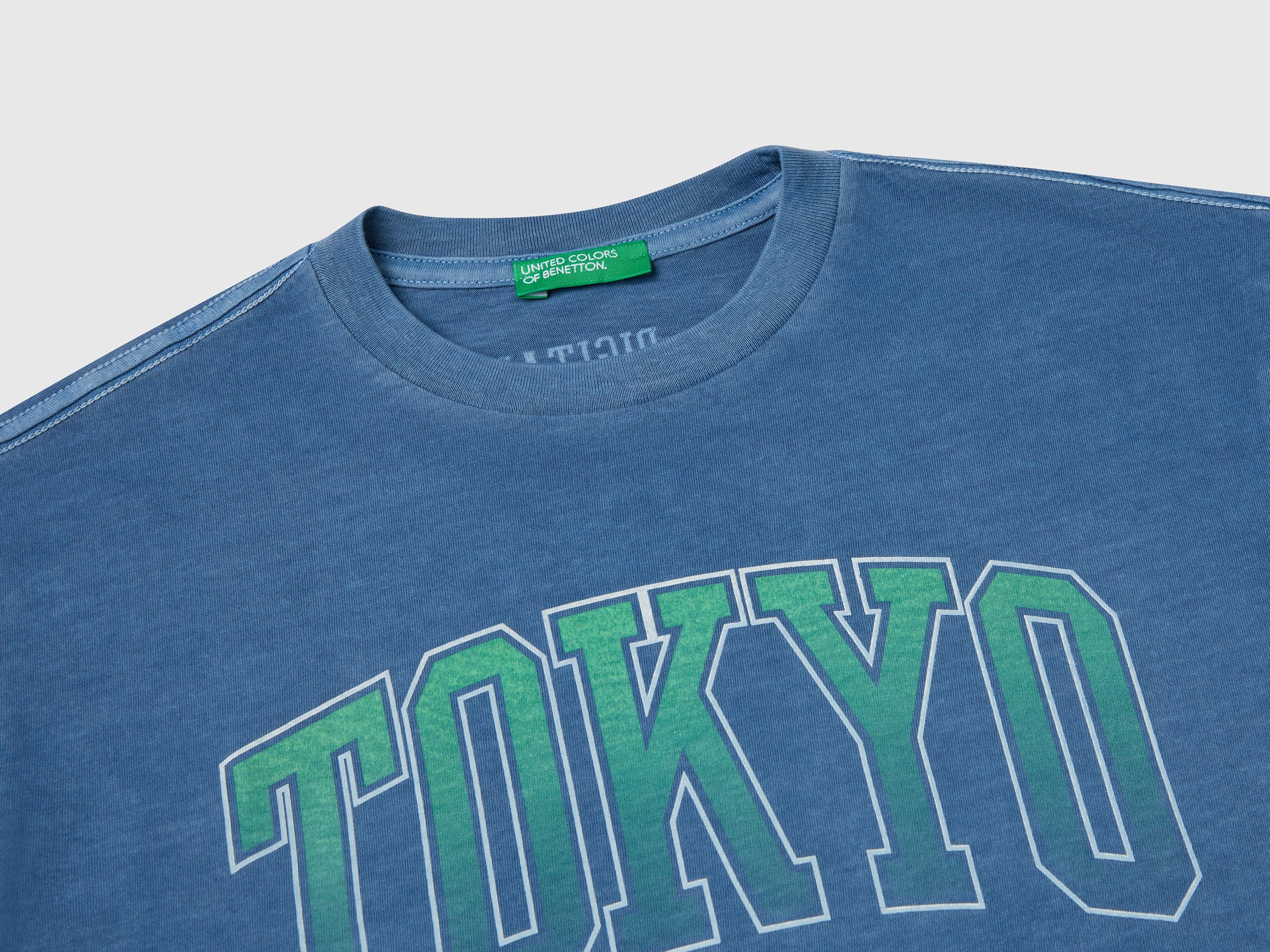 T-shirt con stampa davanti e dietro - Image 3