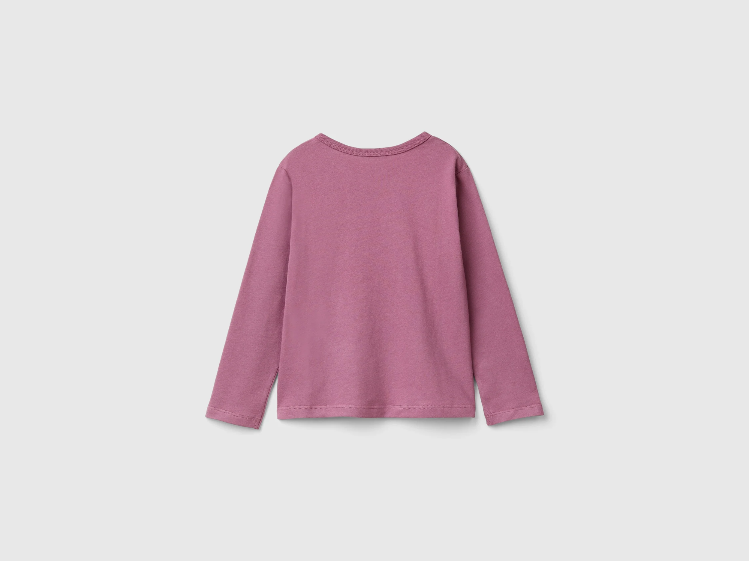 T-shirt con stampa e paillettes - Image 2