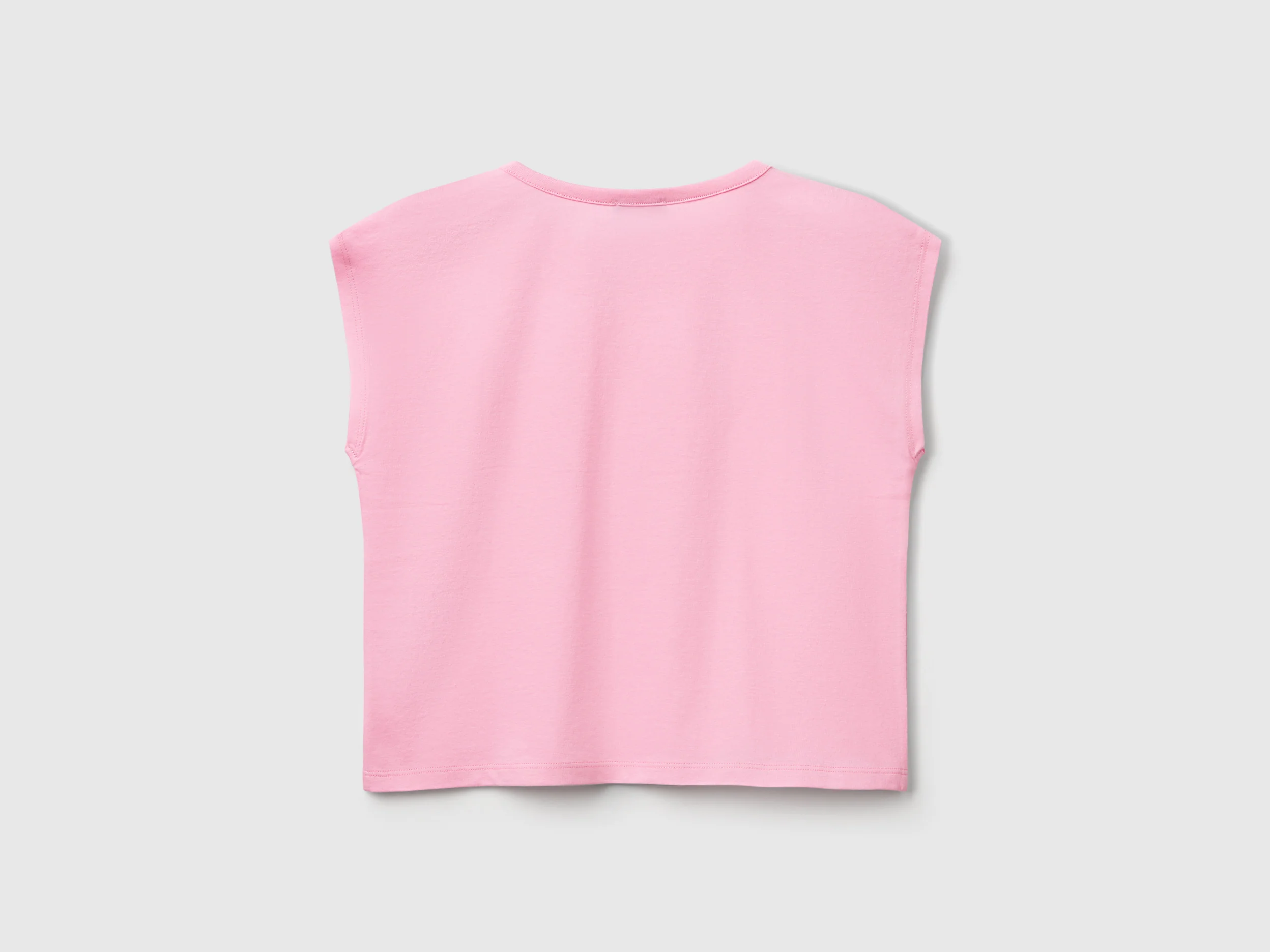 T-shirt con stampa e paillettes - Image 2