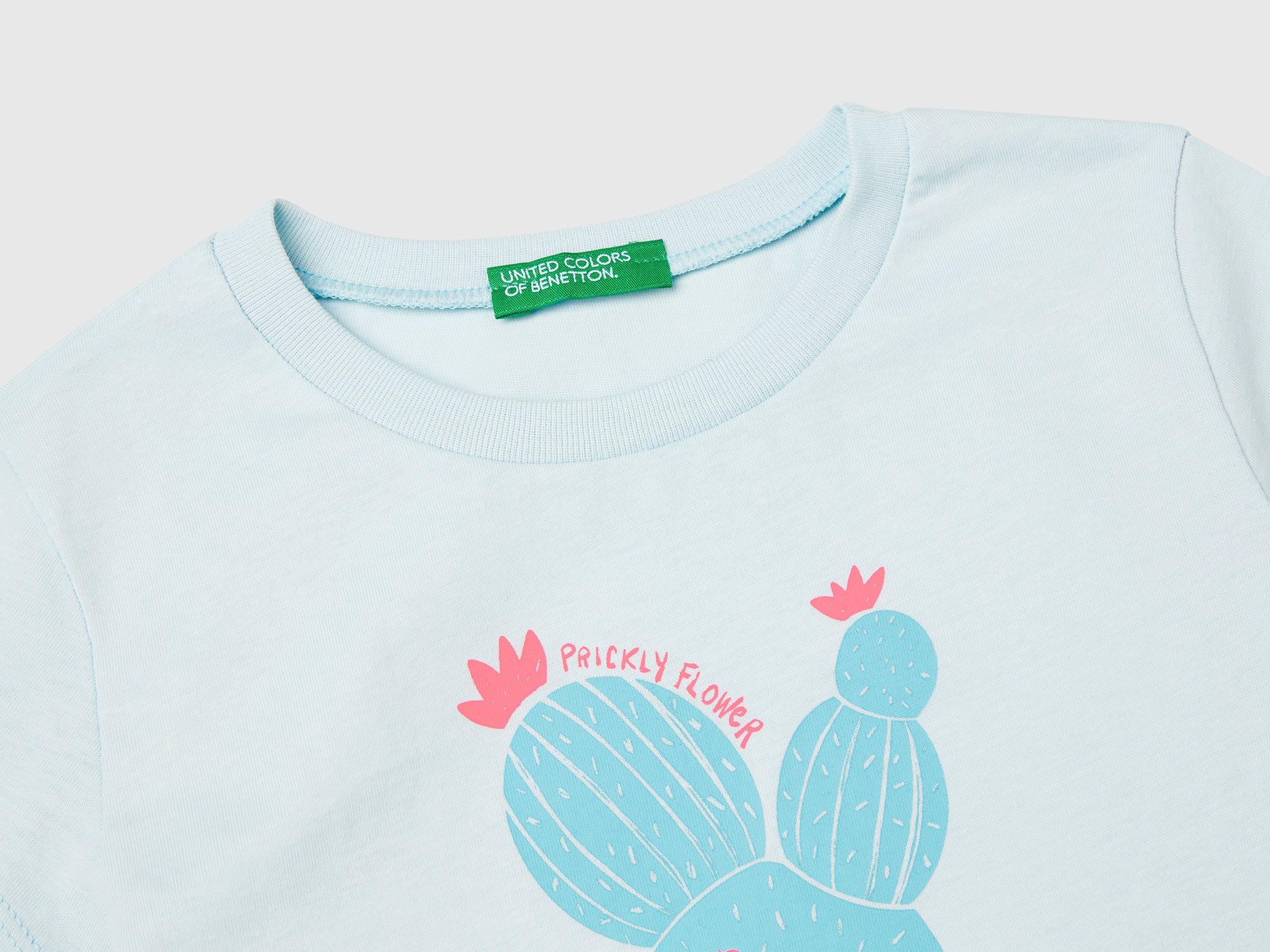 T-shirt con stampa fluo - Image 3