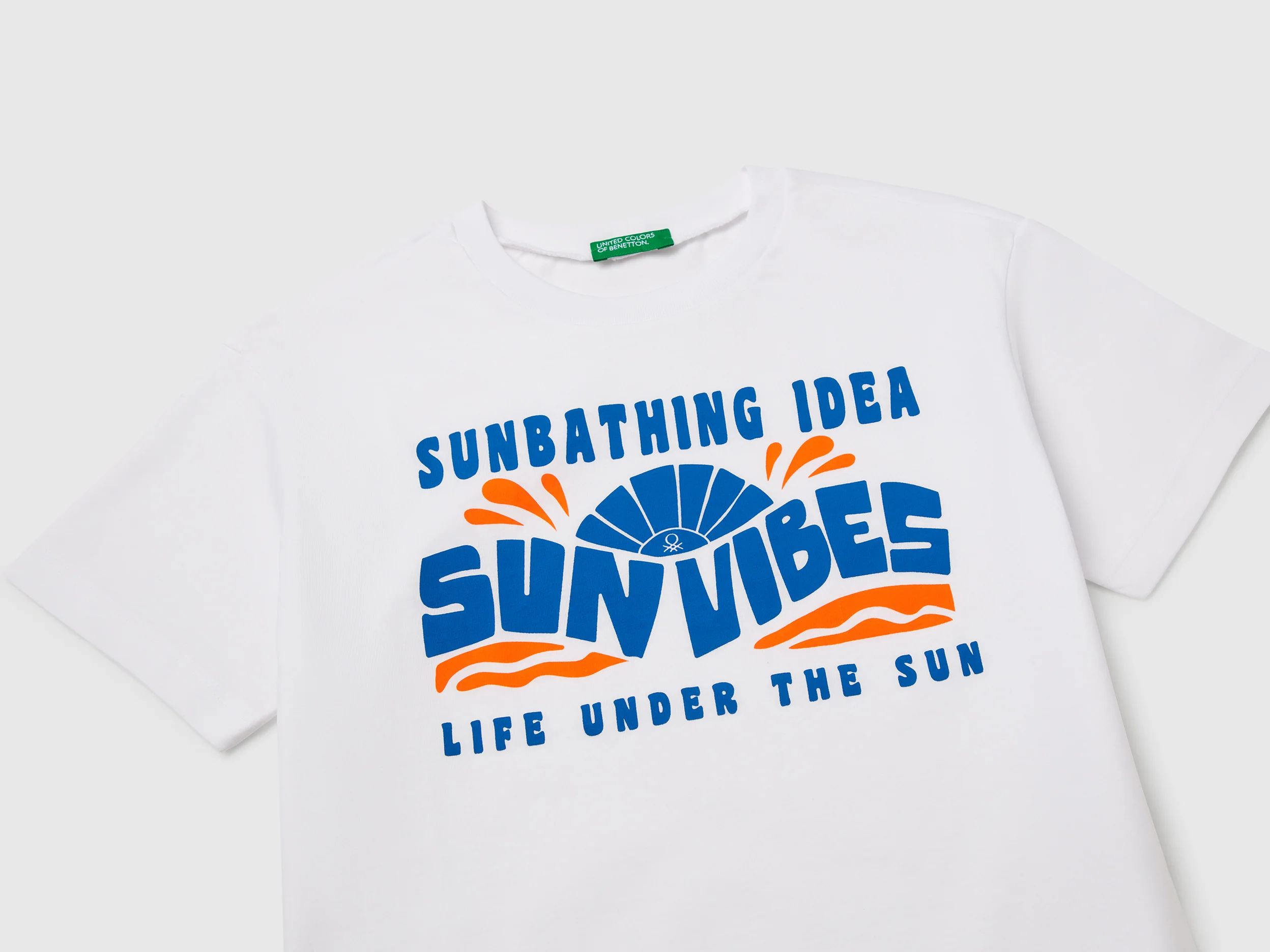 T-shirt con stampa fluo - Image 3