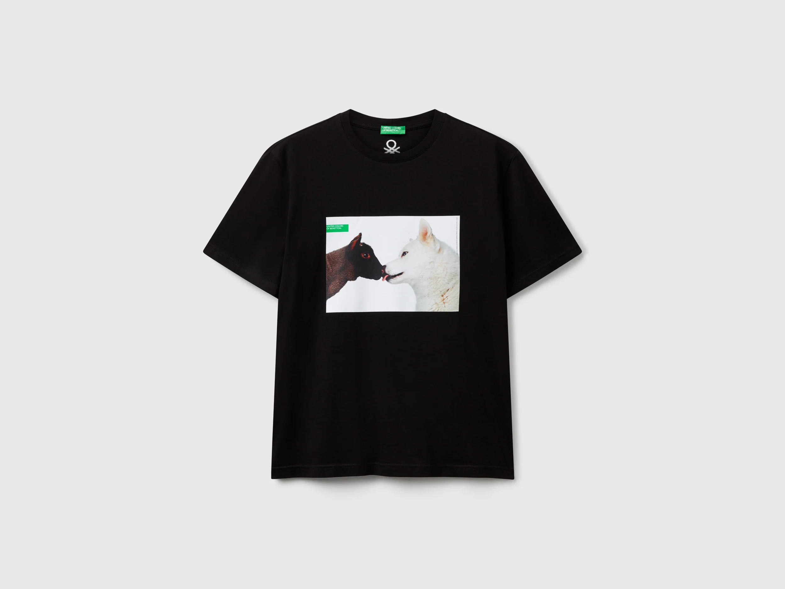 T-shirt con stampa fotografica Oliviero Toscani