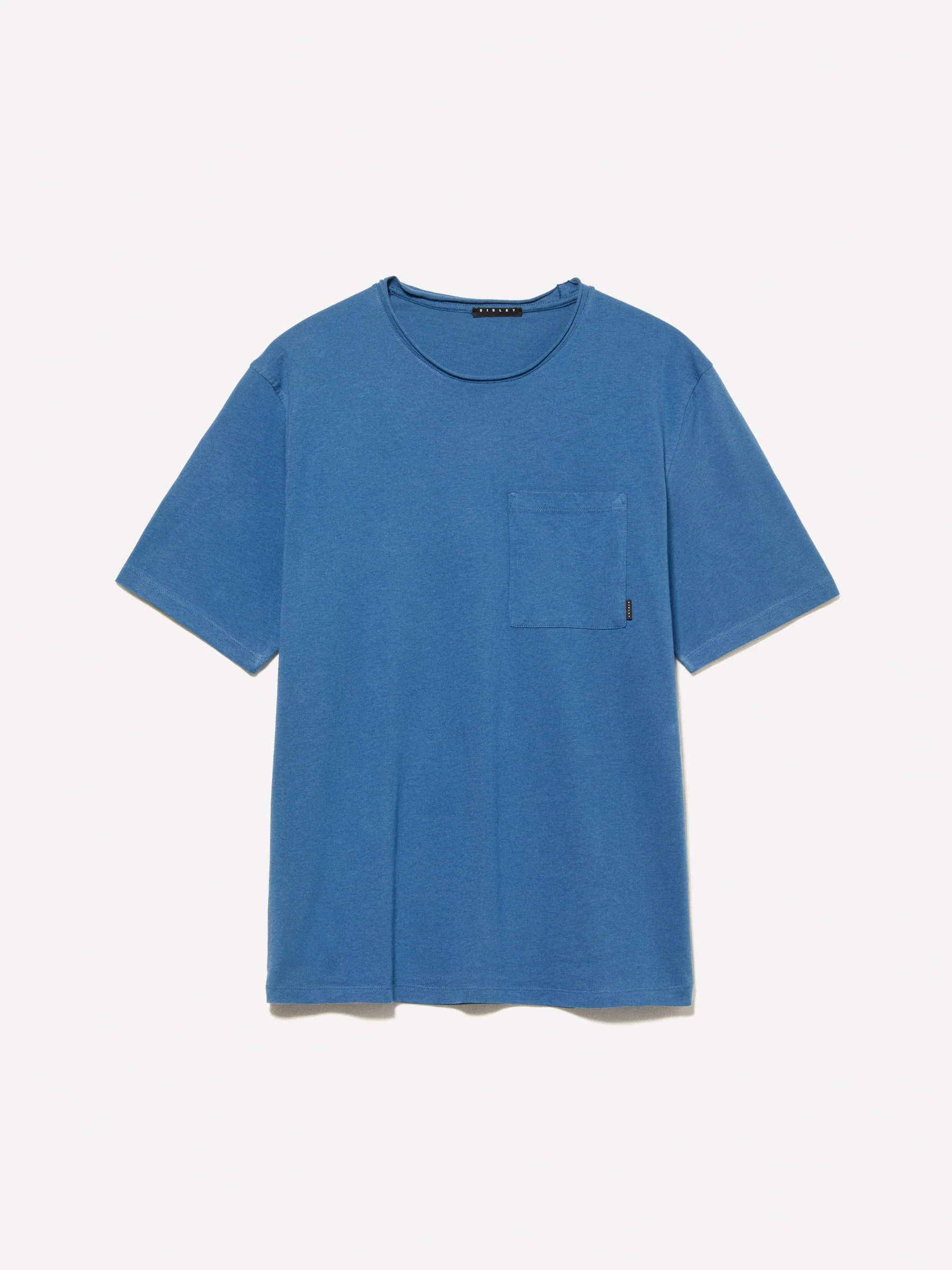 T-shirt con taschino 100% cotone bio