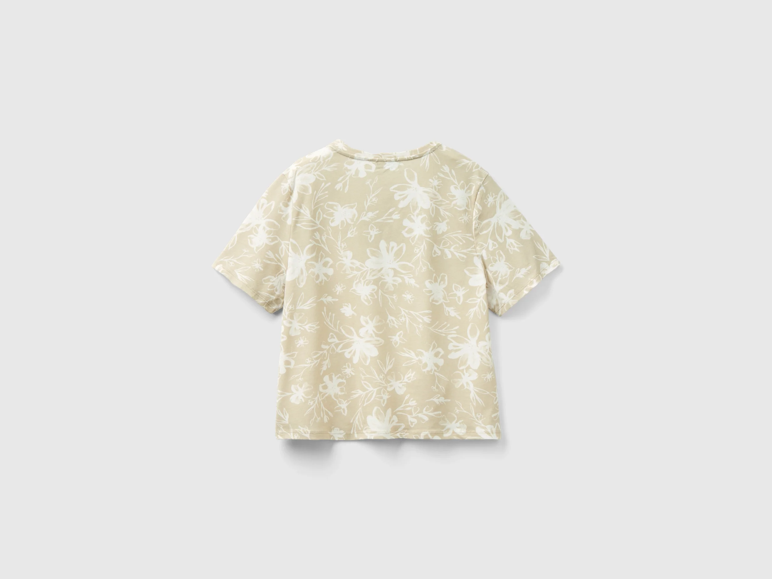 T-shirt fantasia in cotone a fibra lunga - Image 2