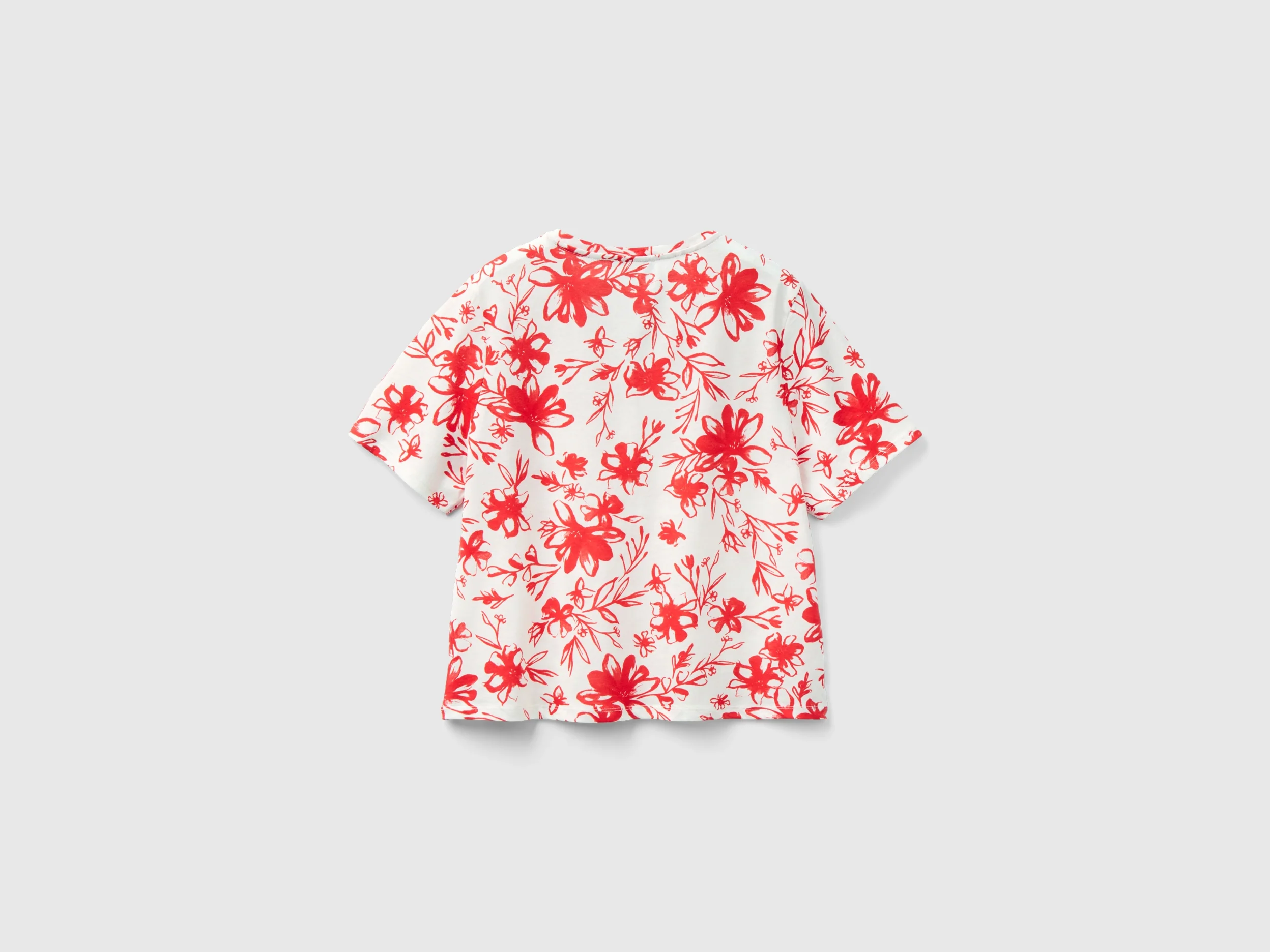 T-shirt fantasia in cotone a fibra lunga - Image 2
