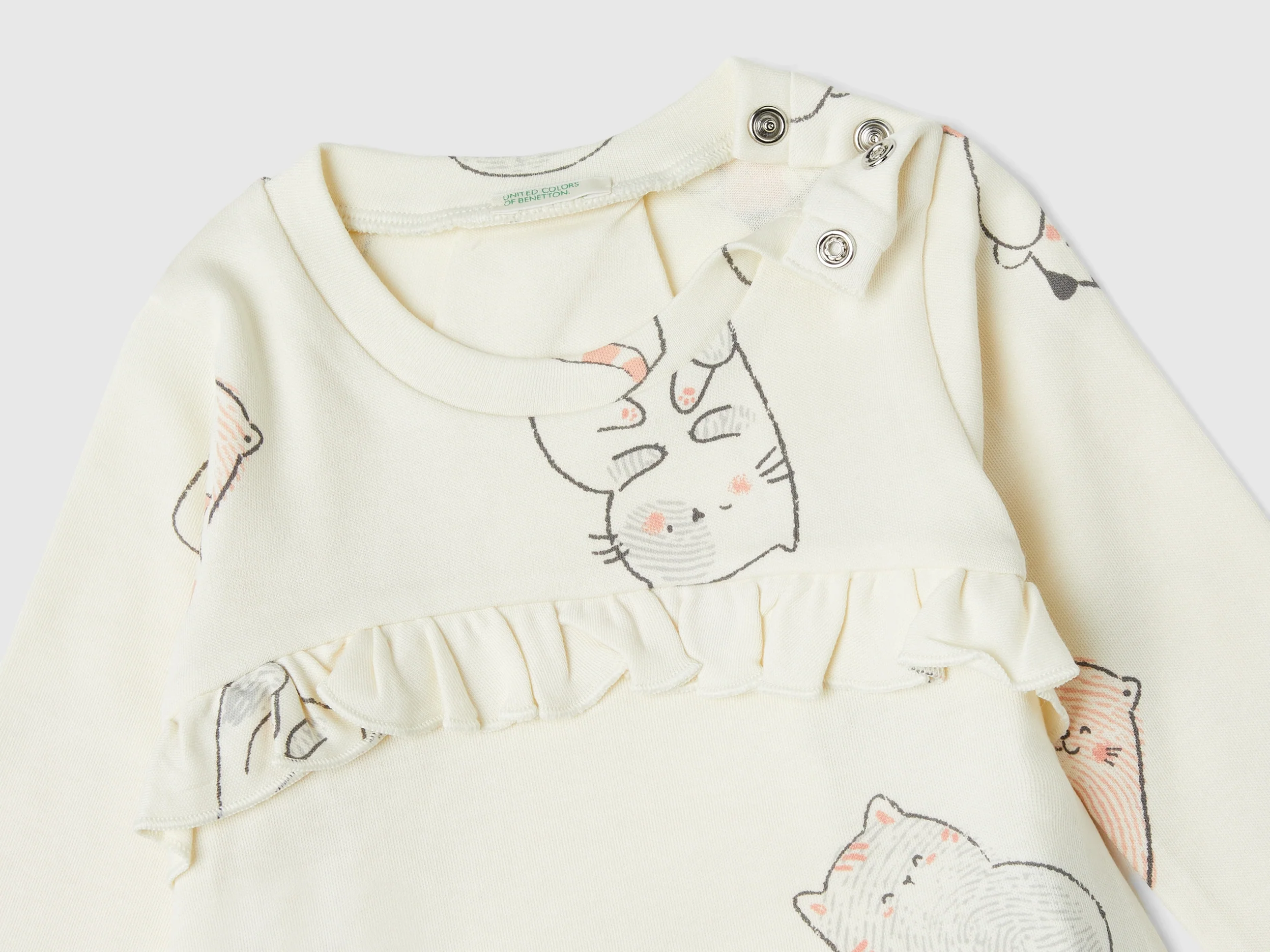 T-shirt gattini in puro cotone - Image 3