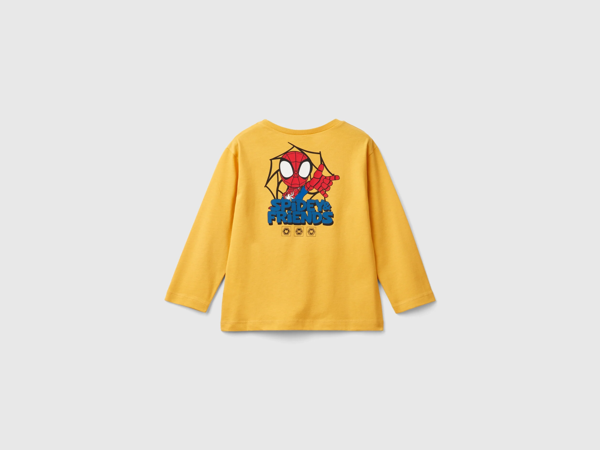 T-shirt giallo ocra ©Marvel Spiderman - Image 2