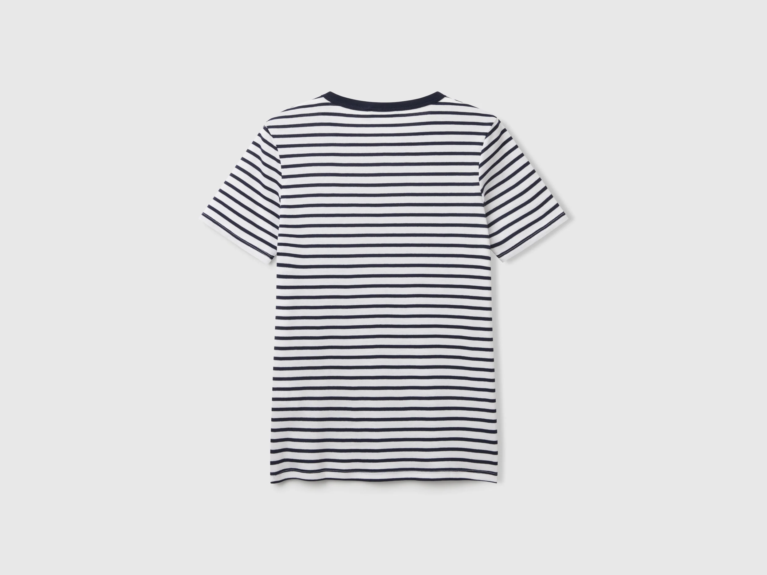 T-shirt girocollo a righe - Image 2