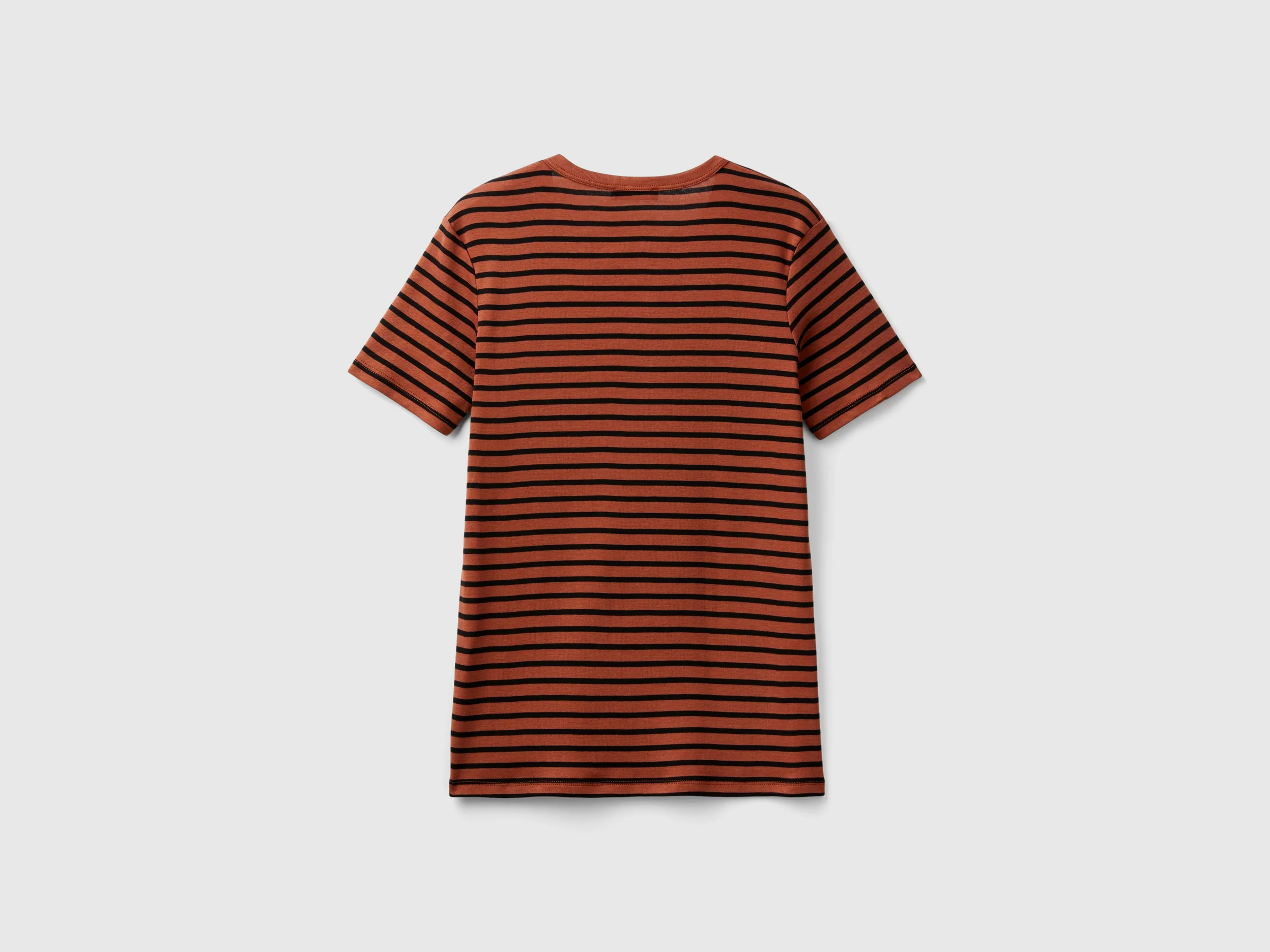 T-shirt girocollo a righe - Image 2