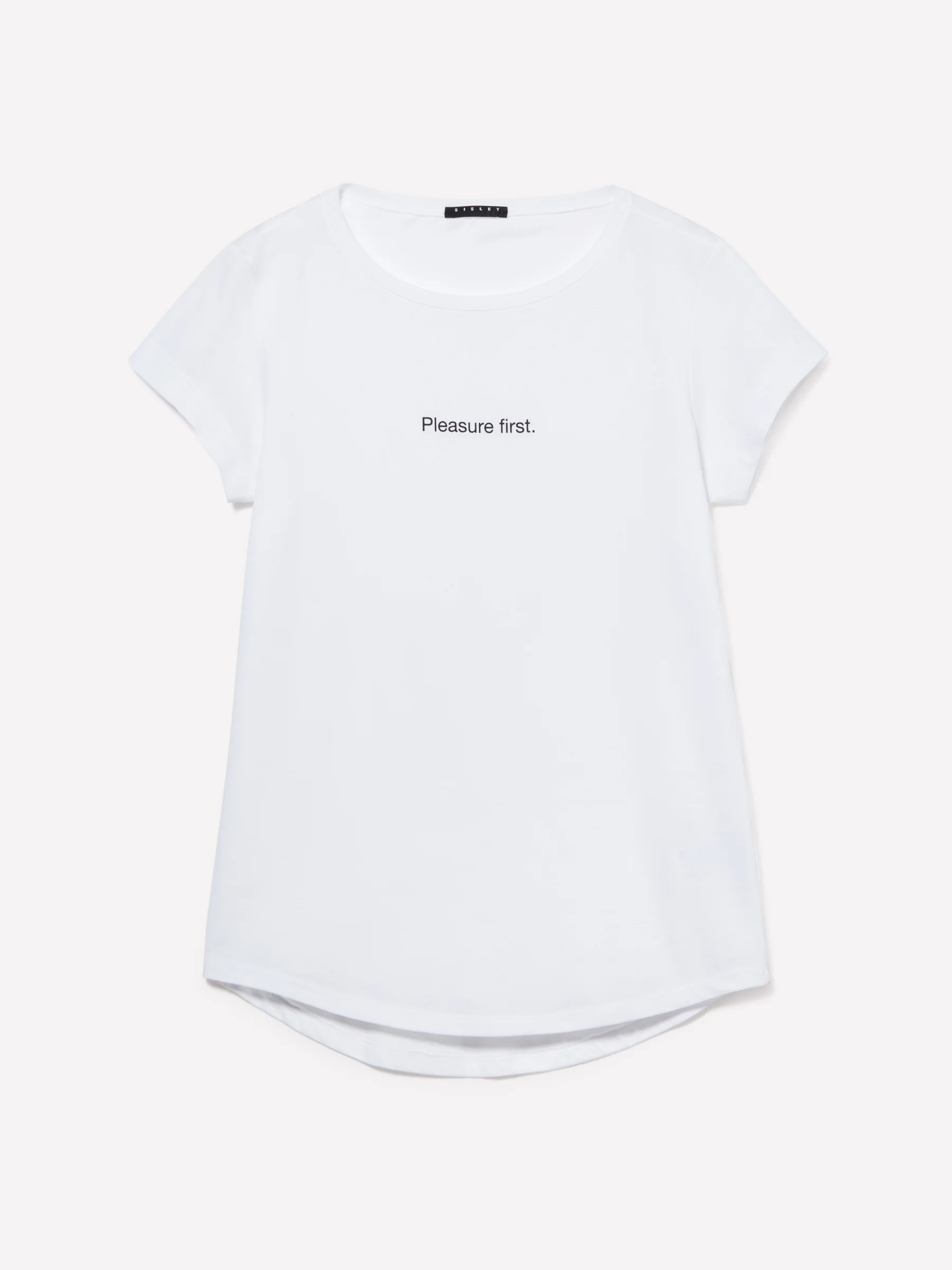 T-shirt in 100% cotone bio con stampa lettering