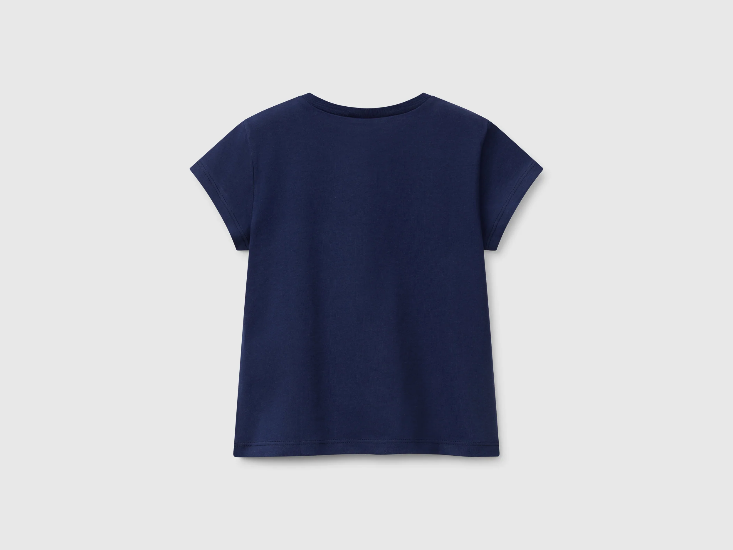 T-shirt in cotone con glitter - Image 2