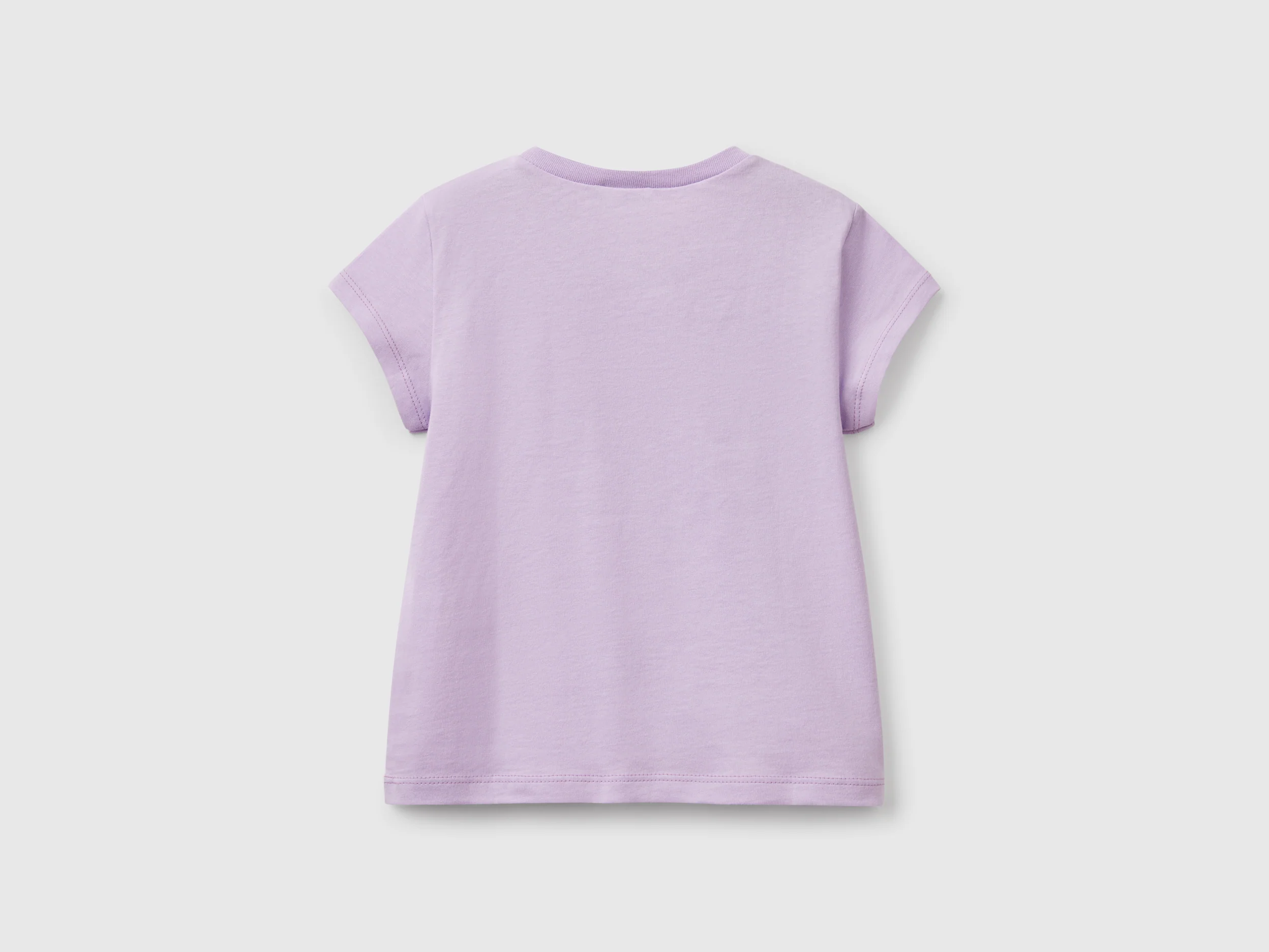 T-shirt in cotone con glitter - Image 2